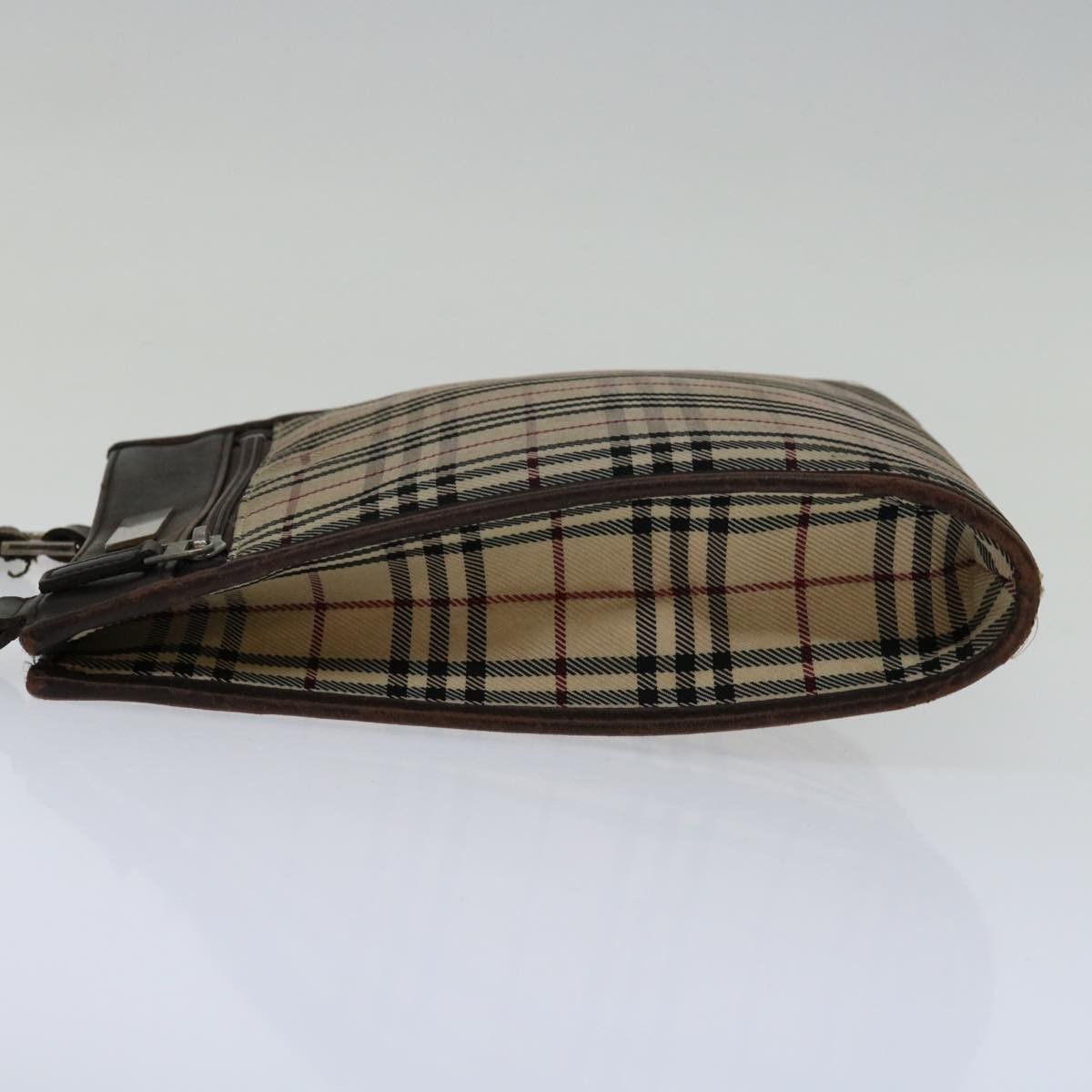 Burberry Burberry Nova Check Shoulder Bag Canvas Beige Brown Size ONE SIZE - 4 Thumbnail