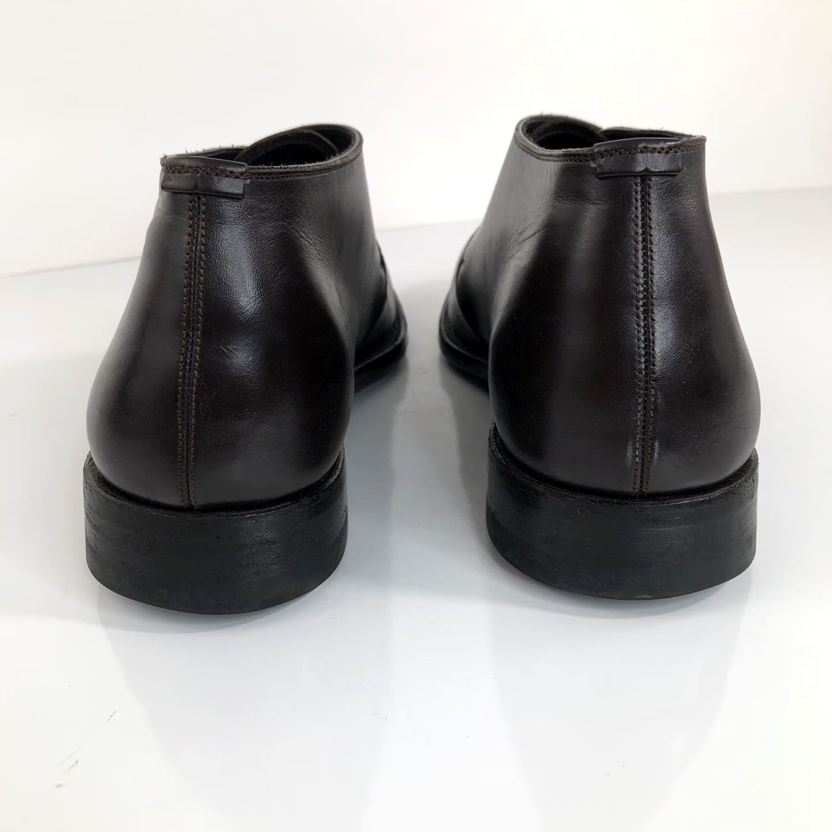 Salvatore Ferragamo Salvatore Ferragamo / TRAMEZZA 10 D Monk Strap Ankle Boots Men 10 Brown Leather Strap 24389 EXC Size US 10 / EU 43 - 6 Thumbnail