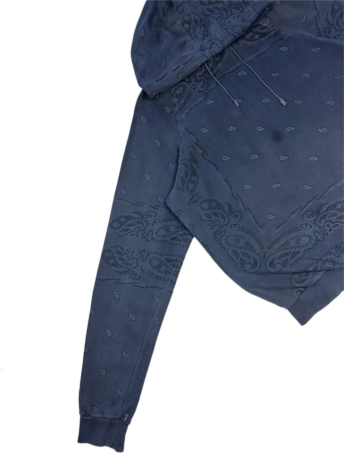 Raf Simons AW04 Waves Paisley Hoodie Size US S / EU 44-46 / 1 - 3 Thumbnail