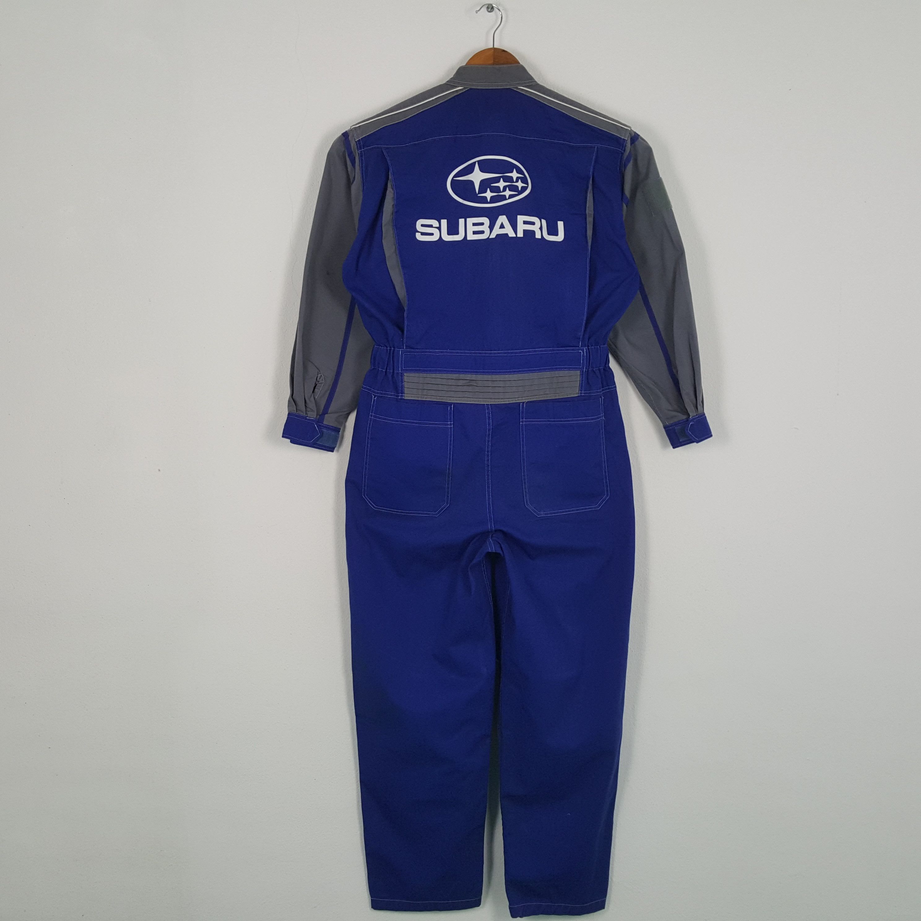 Japanese Brand × Vintage Vintage SUBARU Japanese Motorsports Racing Coverall Jacket Size US M / EU 48-50 / 2 - 1 Thumbnail