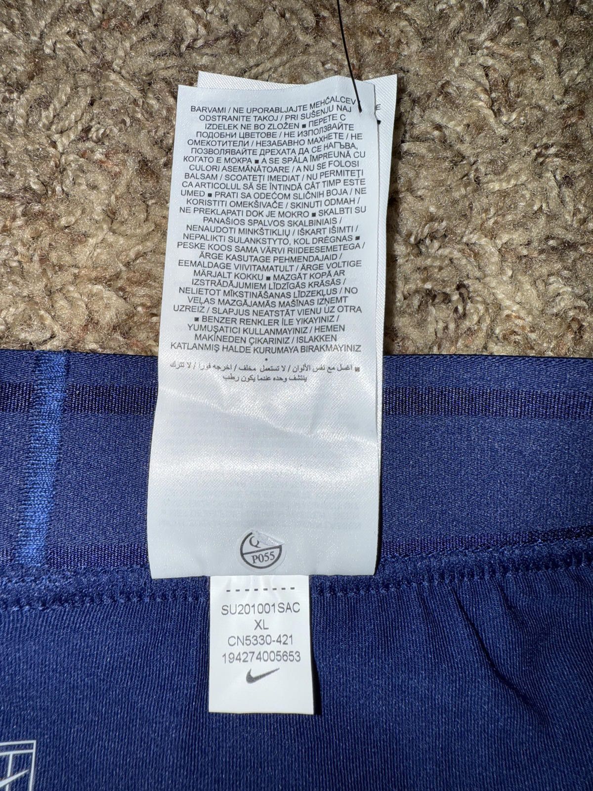 Nike Nike Womens Tennis Skort Navy Blue Court Slam Dri-FIT Skirt Size 32" / US 10 / IT 46 - 9 Thumbnail