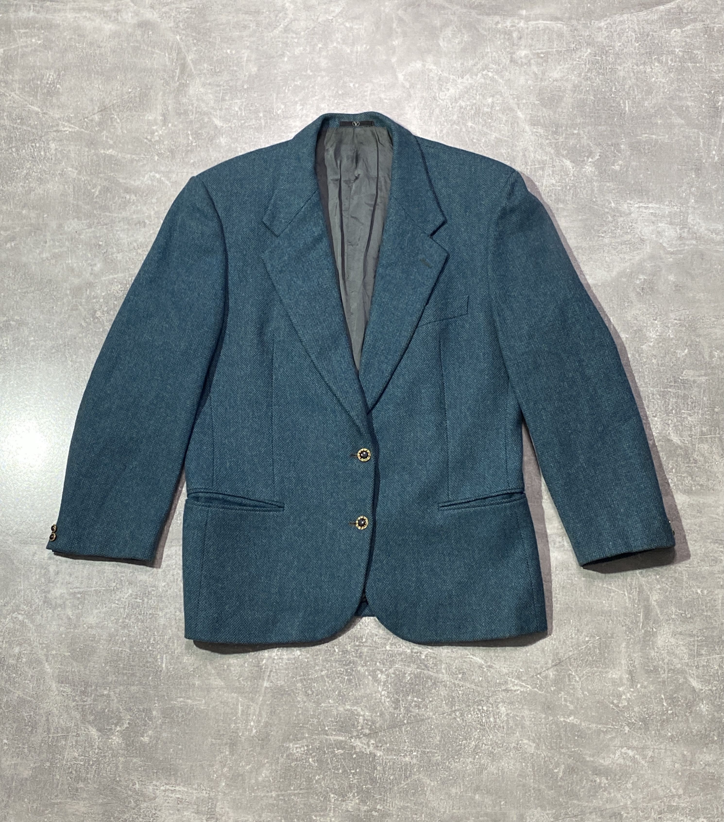 Valentino Vintage Valentino Retro wool blazer Size XL / US 12-14 / IT 48-50 - 1 Thumbnail