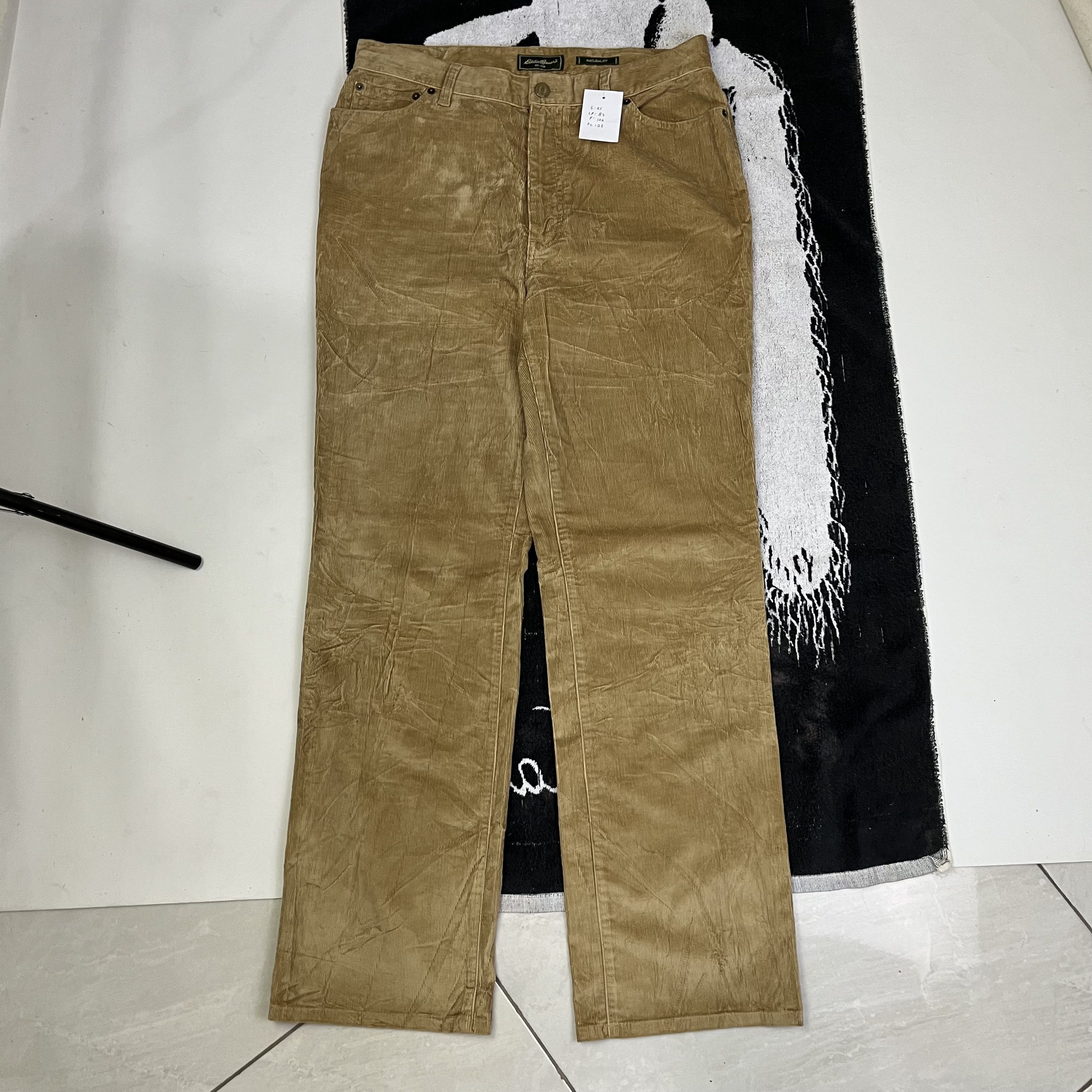 Eddie Bauer × Japanese Brand Eddie bauer corduroy pants reguler fit Size US 31 - 1 Thumbnail