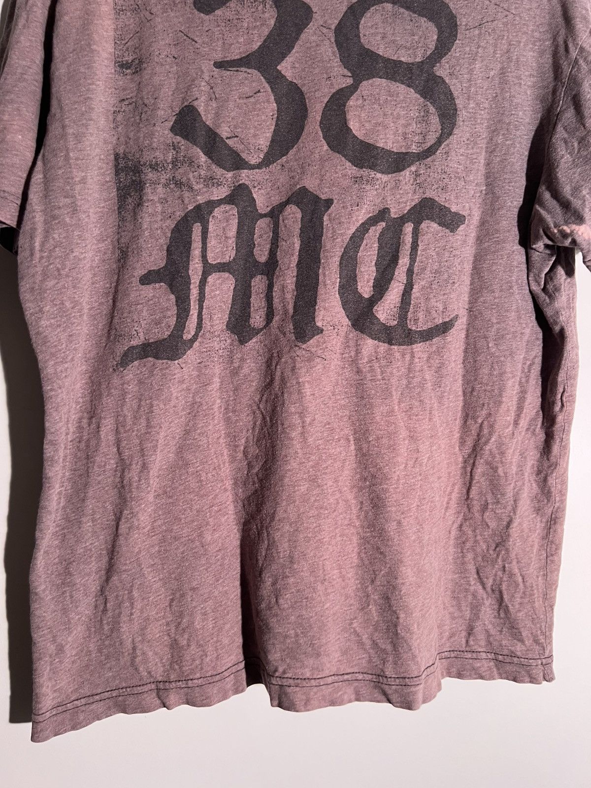Vintage Y2K 2000’s VTG Vintage Old Navy 38 MC Skull Goth Retro Shirt Size US XL / EU 56 / 4 - 7 Thumbnail