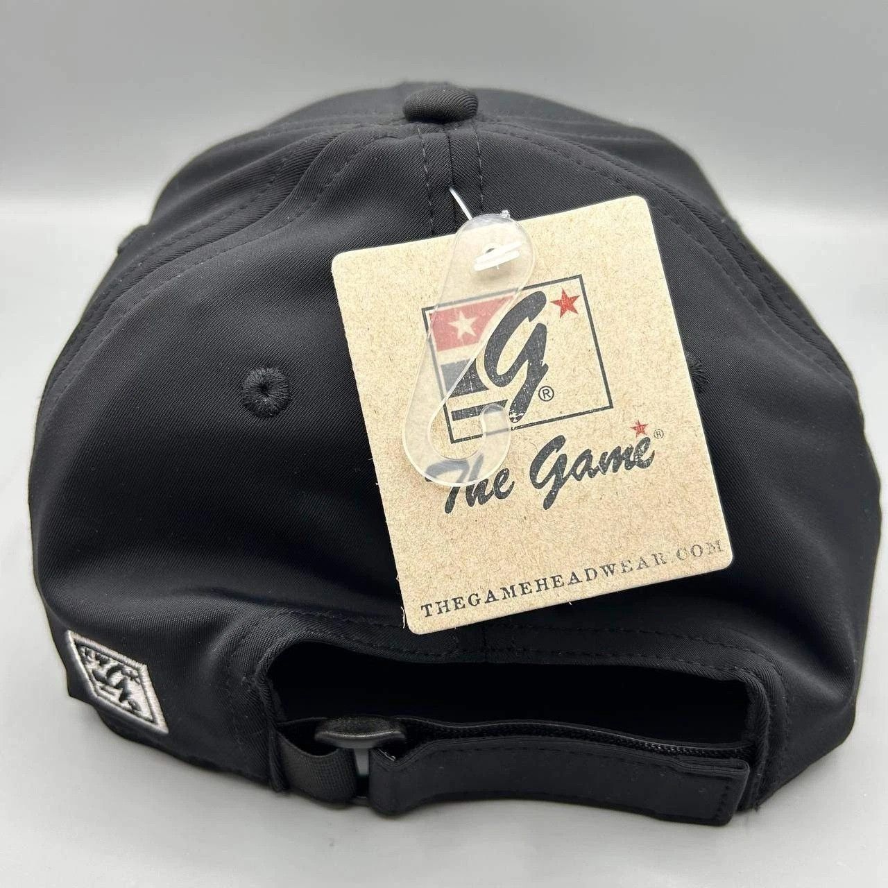 The Game Malibu Hat Men Black Embroidered The Game Strap Back Cap New Size ONE SIZE - 6 Thumbnail