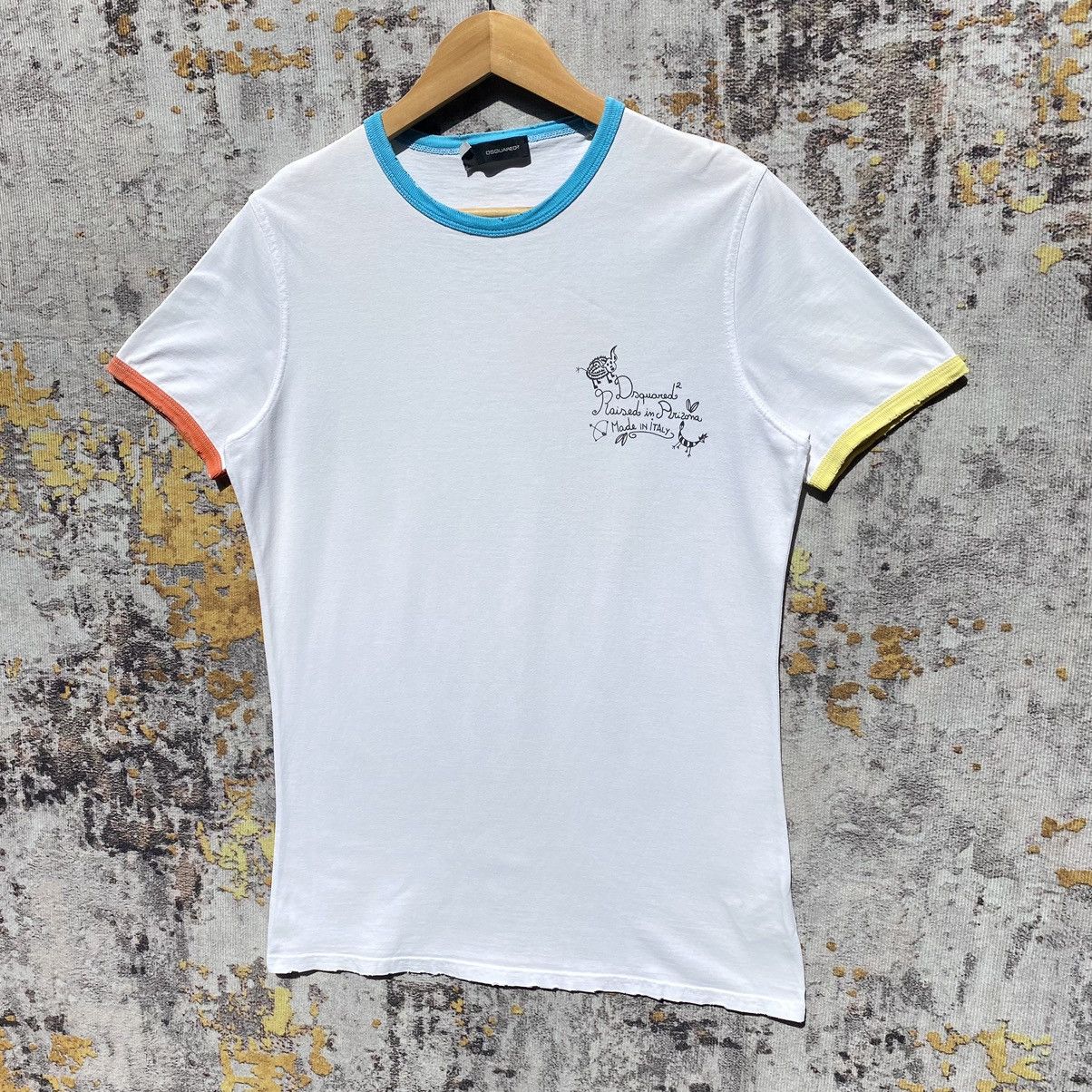Dsquared2 × Vintage Dsquared2 Raised in Prizama Shirt Dsquared2 Distressed Size US S / EU 44-46 / 1 - 3 Thumbnail