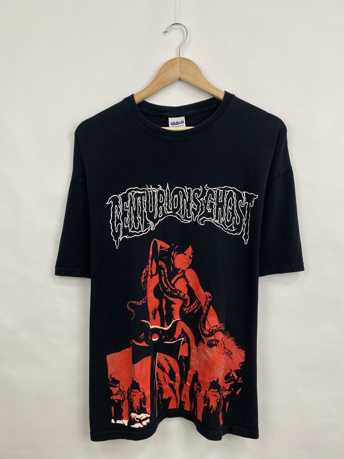 Band Tees Vintage Y2K Centurions Ghost Band Printed T-Shirt Rare Retro Size US XL / EU 56 / 4 - 2 Thumbnail