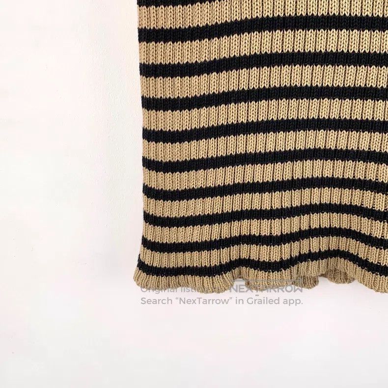 Dior Dior Dark brown logo letter striped cotton round-neck shor Size XXS / US 00 / IT 34 - 5 Thumbnail