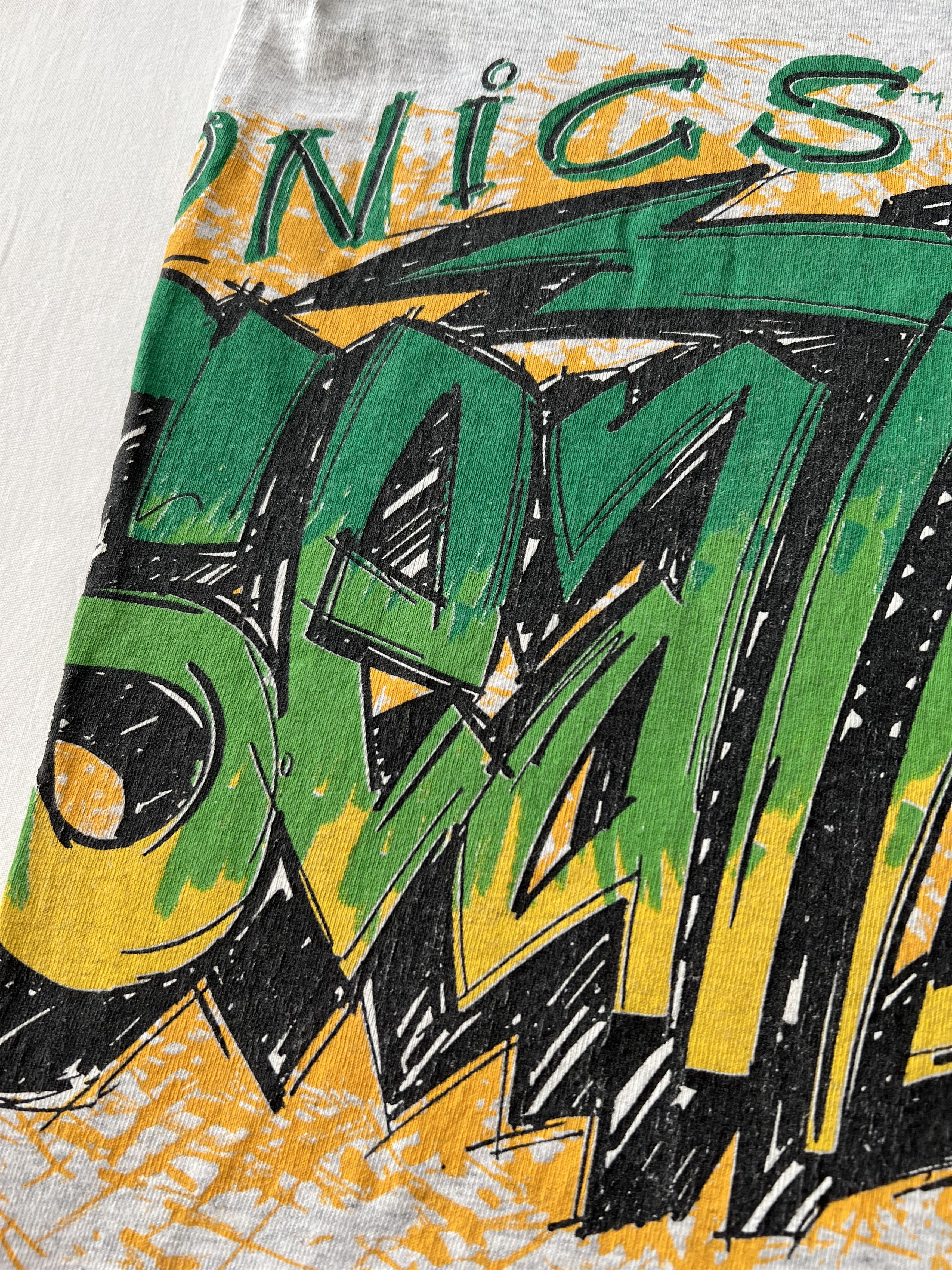NBA Vintage 90s Seattle Supersonics NBA Gray T-shirt Size US M / EU 48-50 / 2 - 17 Thumbnail