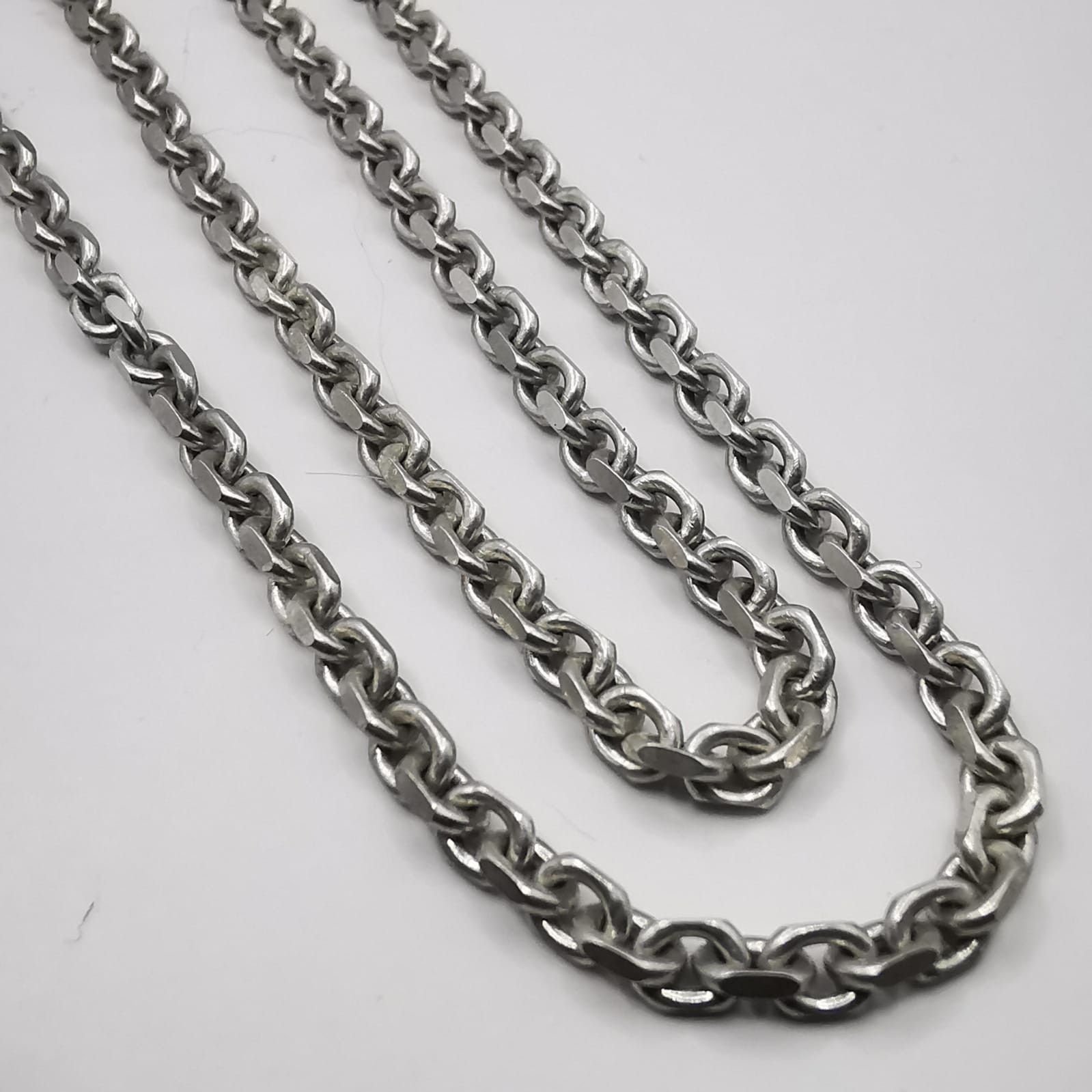 Vintage Vintage Jewelry Chain, 925 Sterling Silver 26,58g Size ONE SIZE - 8 Thumbnail