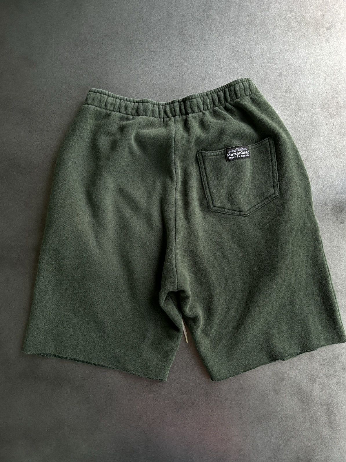 MTN.HEAD Muttonhead Cutoff Sweatshorts Drawstring Shorts Baggy Loose Size US 29 - 5 Thumbnail
