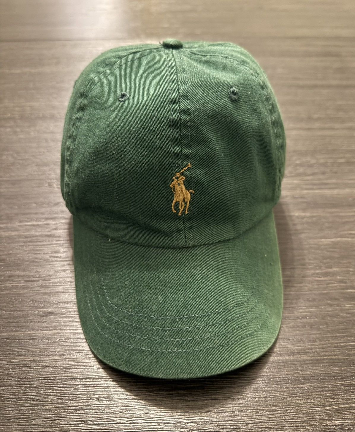 Polo Ralph Lauren Polo Ralph Lauren Green Strapback Hat Size ONE SIZE - 2 Thumbnail