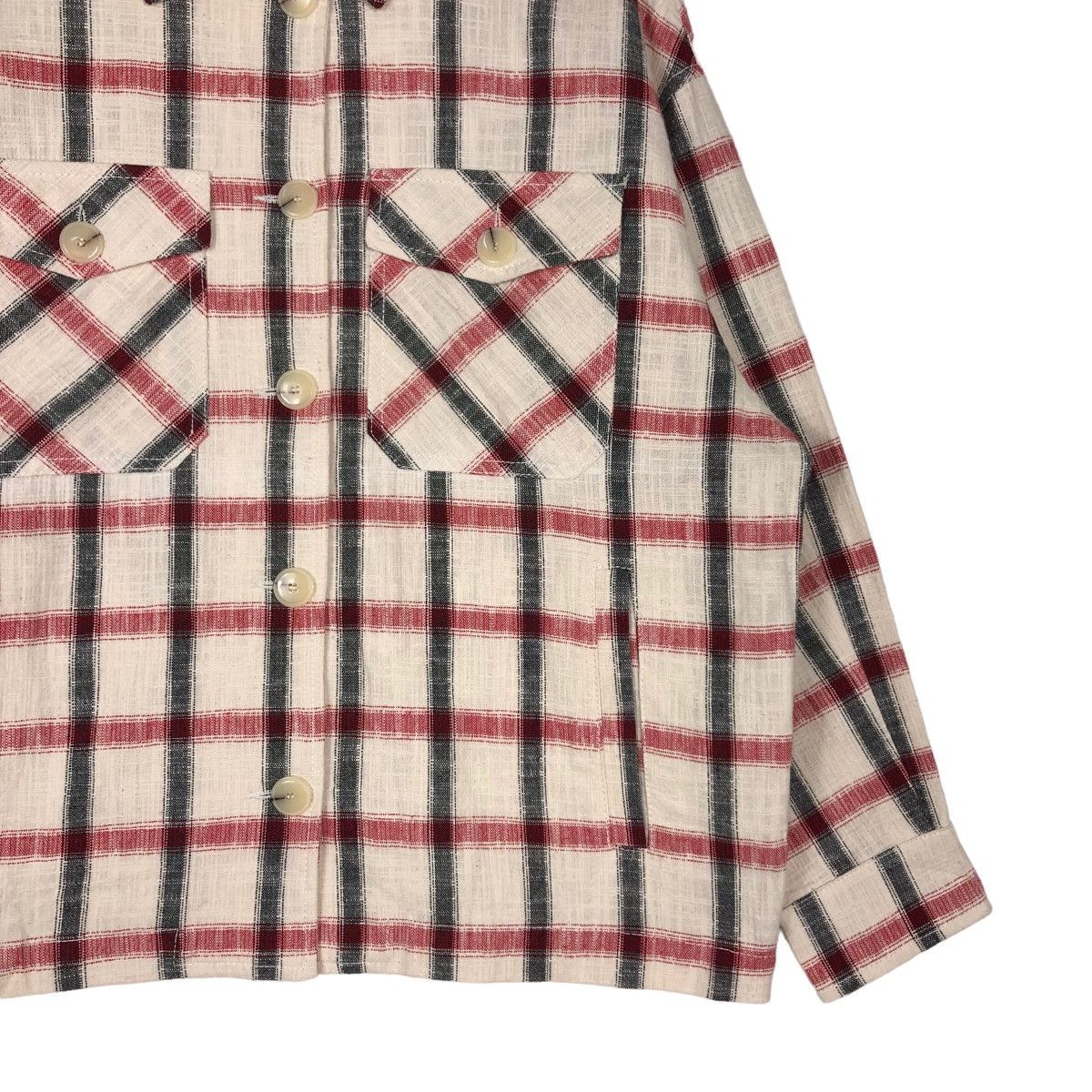 Japanese Brand 🔥Vintage Wool Chore Jacket Zara Flannel Tartan Design Check Size US S / EU 44-46 / 1 - 5 Thumbnail