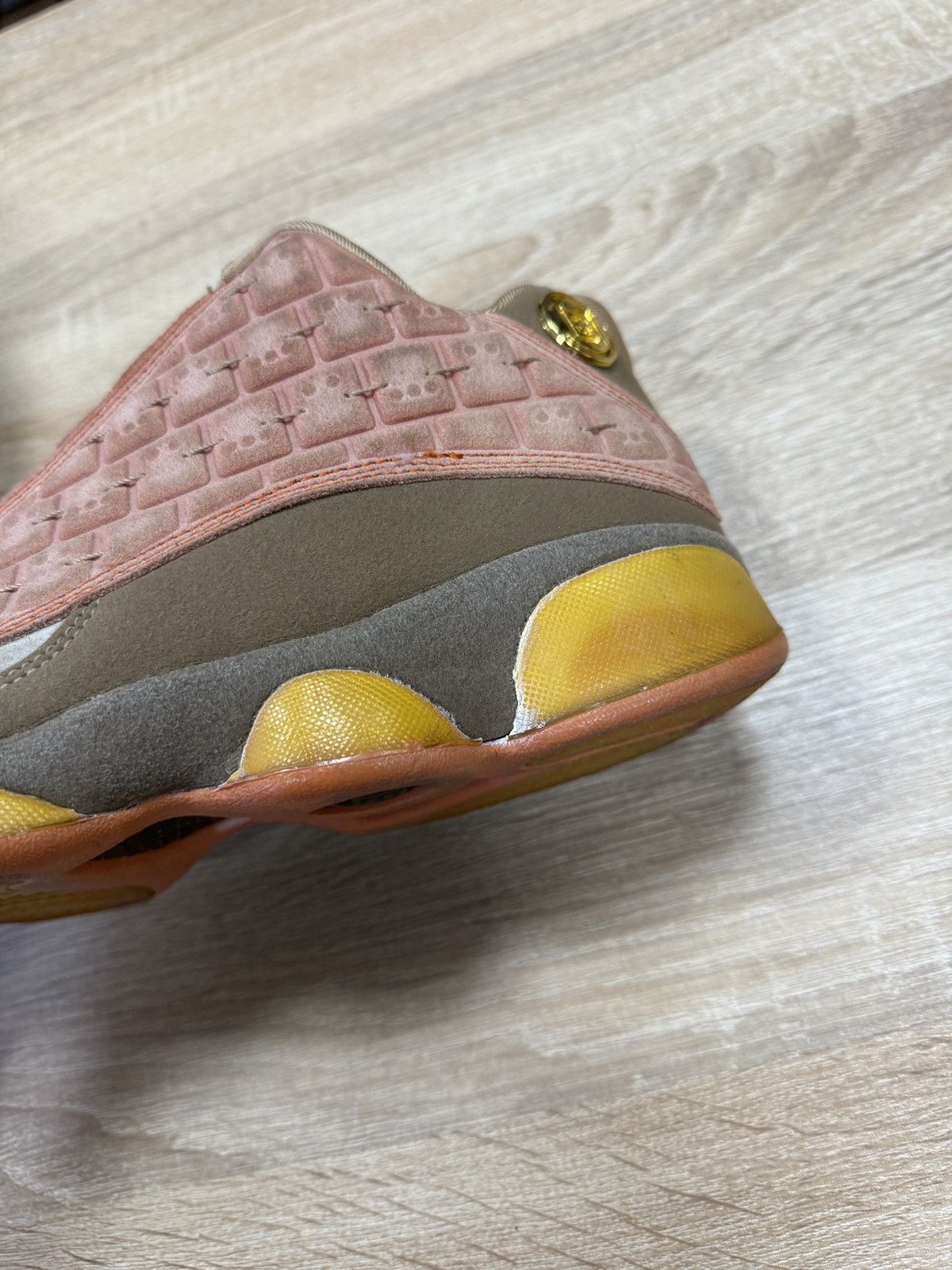 CLOT × Jordan Brand 🇺🇸 CLOT x Air Jordan 13 Retro NRG Low Terracotta US 8.5 Size US 8.5 / EU 41-42 - 12 Thumbnail