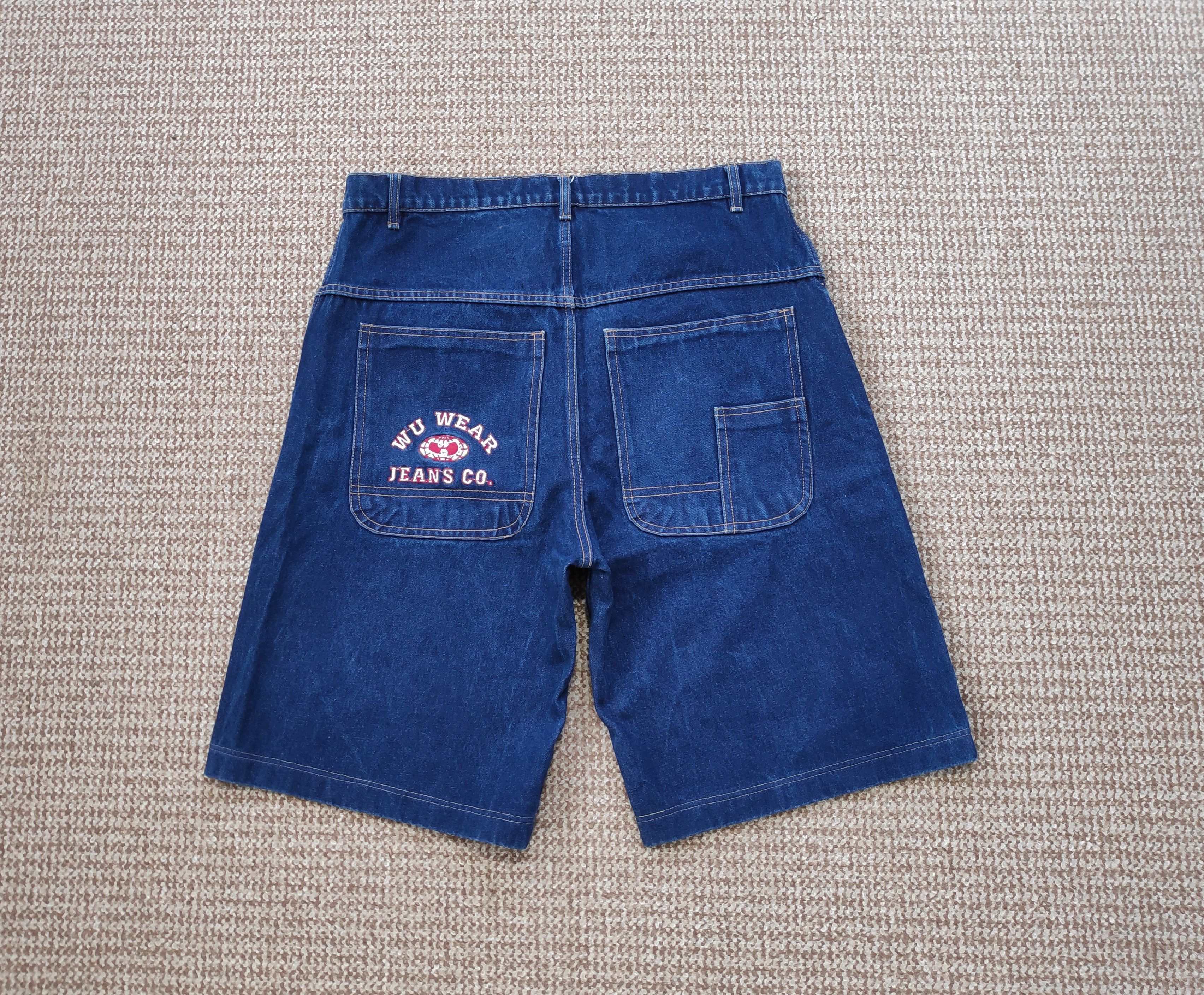 Wu-Tang Clan Wu Tang Clan Vintage y2k Wear Jeans Big Logo Denim Shorts Size US 38 / EU 54 - 2 Thumbnail