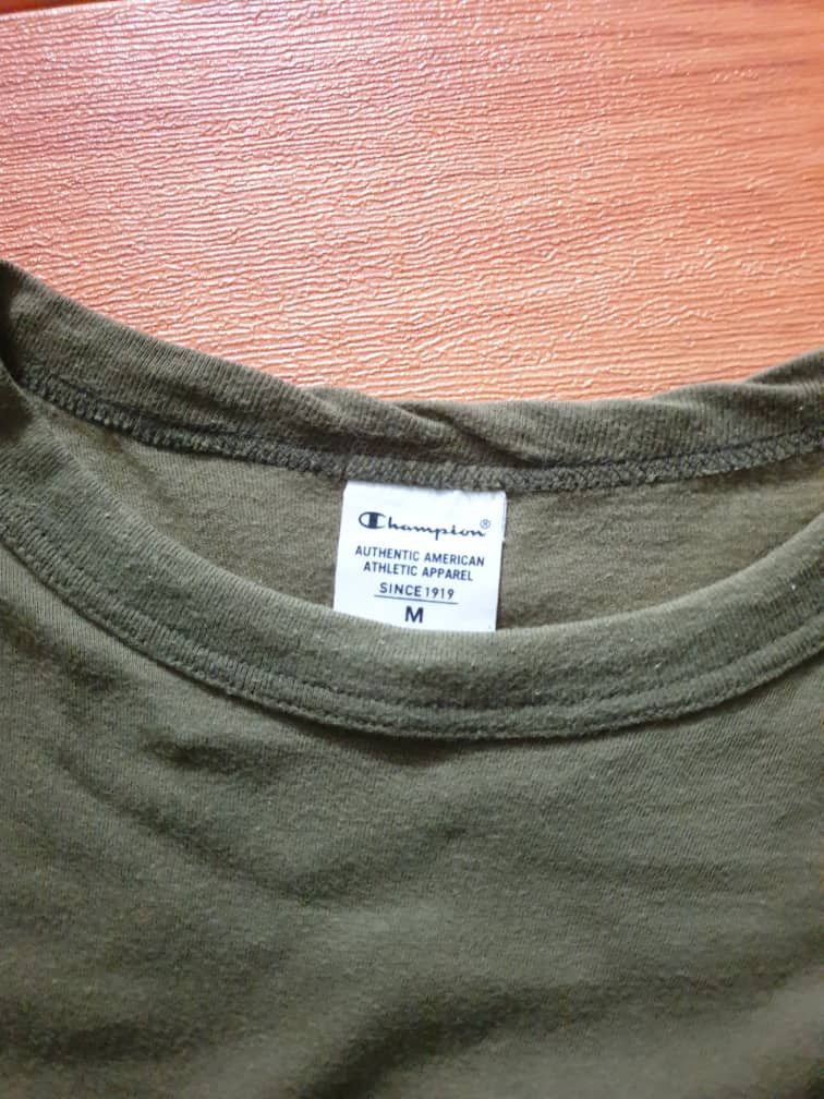 Champion Champion green olive Shirt Size US M / EU 48-50 / 2 - 2 Thumbnail