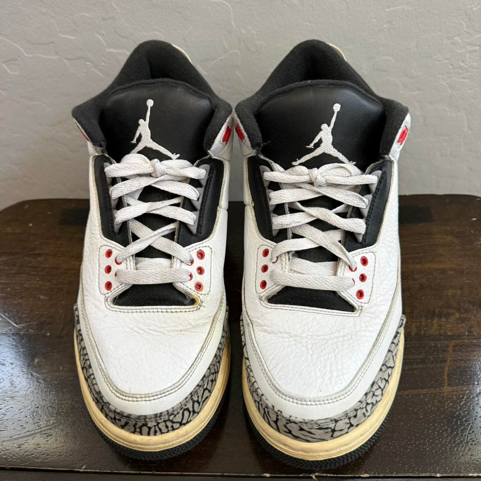 Jordan Brand Jordan 3 Retro White Cement 2013 Size 8.5 M Size US 8.5 / EU 41-42 - 3 Thumbnail
