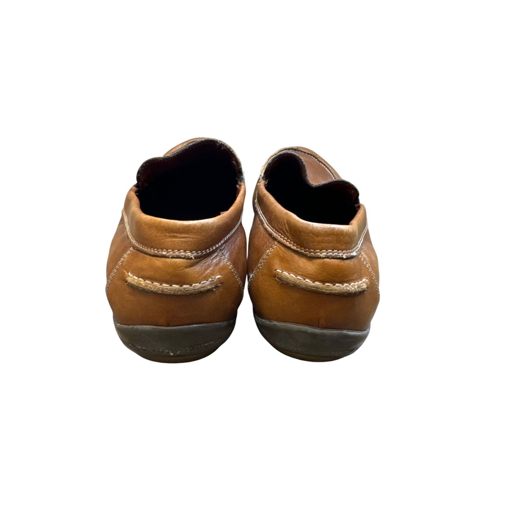Donald Pliner Donald J. Pliner mens brown leather slip on loafer shoes 10M Size US 10 / EU 43 - 6 Thumbnail