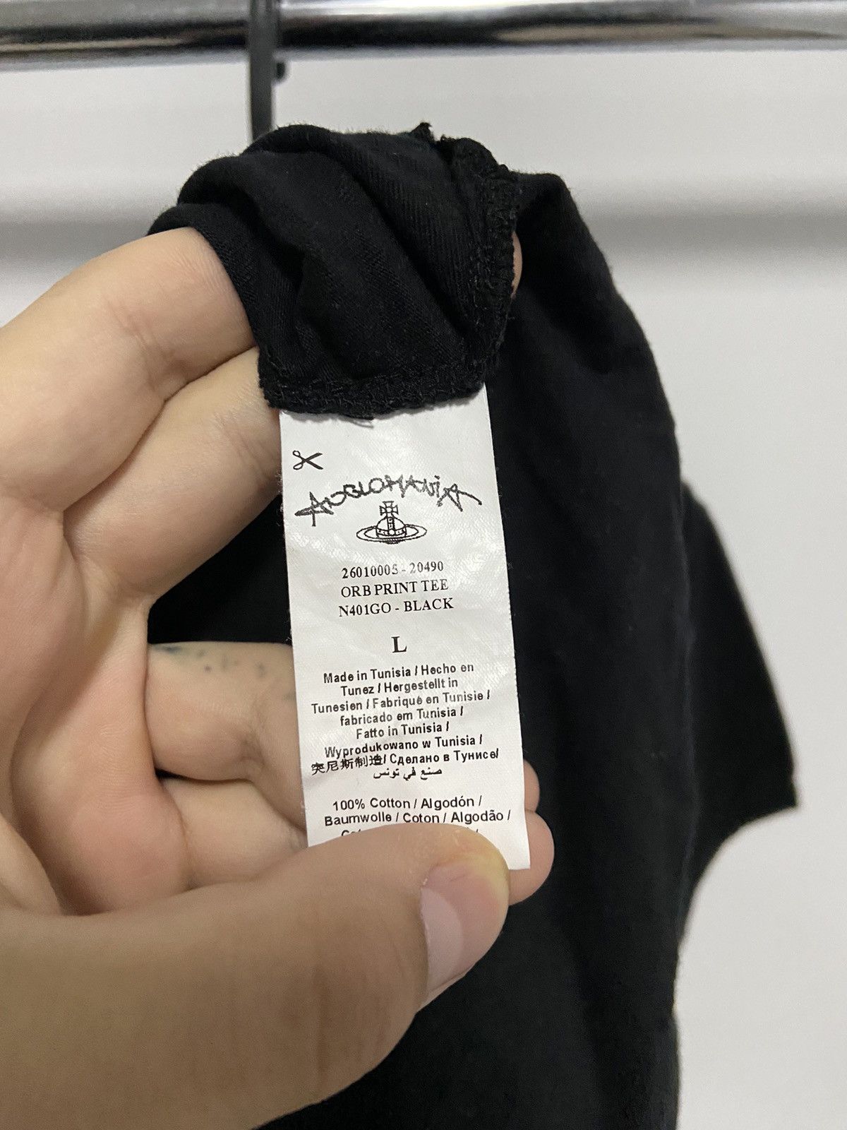 Vintage × Vivienne Westwood Vivienne Westwood Big Logo Vintage T shirt Luxury Size US L / EU 52-54 / 3 - 5 Thumbnail