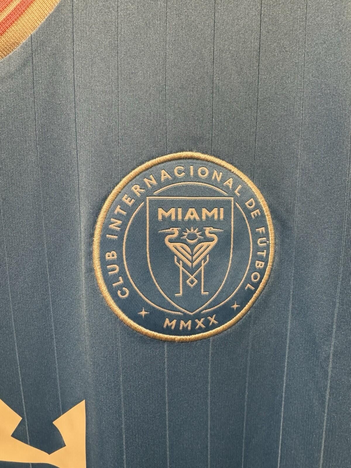 Adidas Inter Miami adidas Originals Third Jersey 2025/26 Blue Size ONE SIZE - 5 Thumbnail