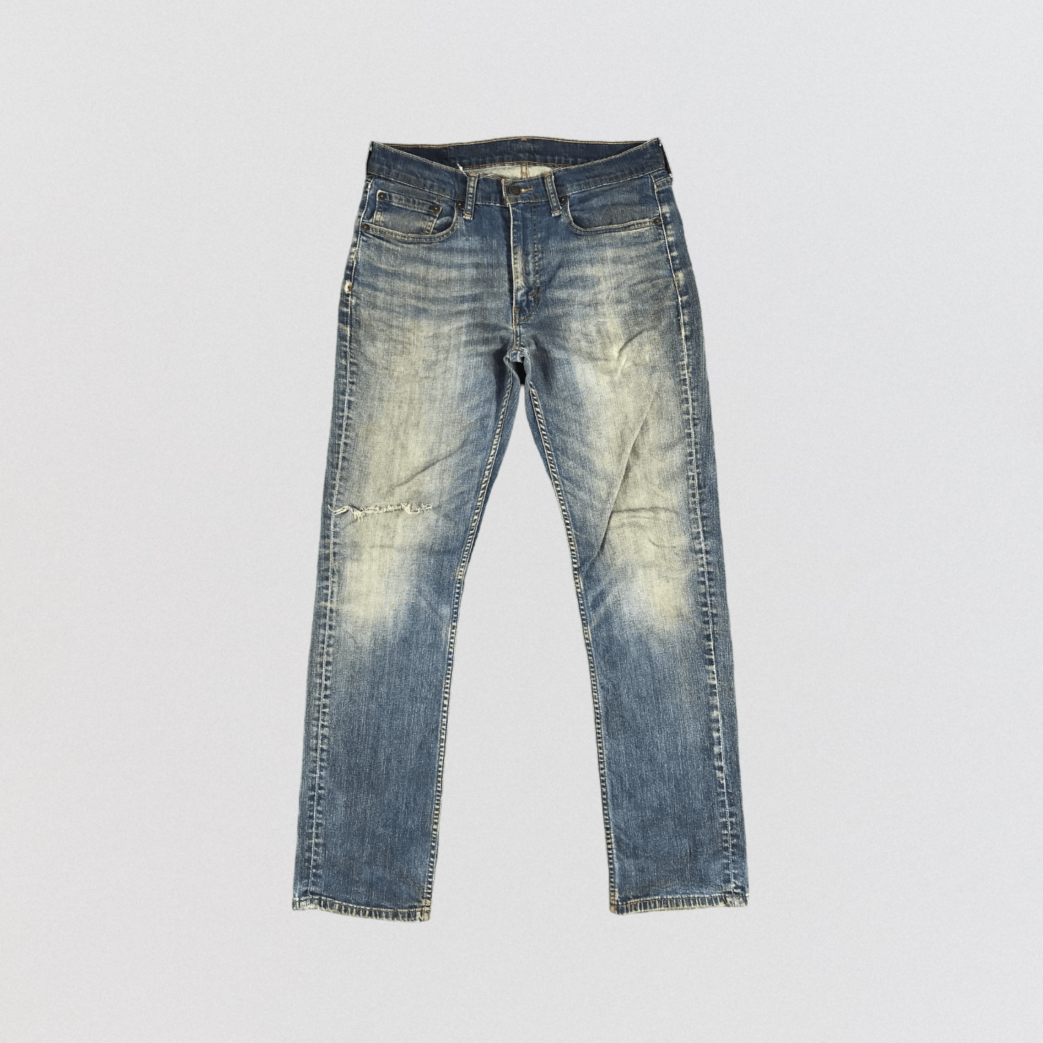 image of Distress Levis 514 Jeans-Jm1204 in Blue, Men's (Size 33)