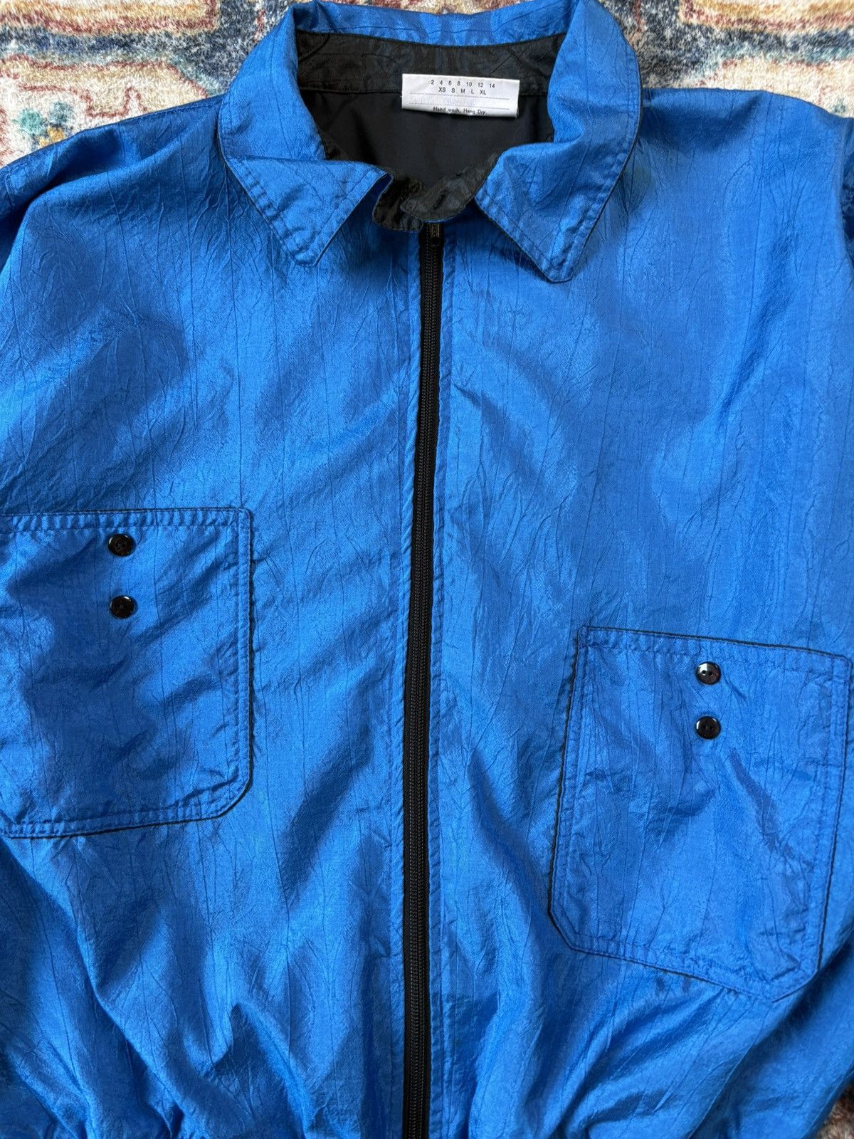 Vintage Vintage Textured Zip-up Light Ski Jacket Large Size US L / EU 52-54 / 3 - 4 Thumbnail