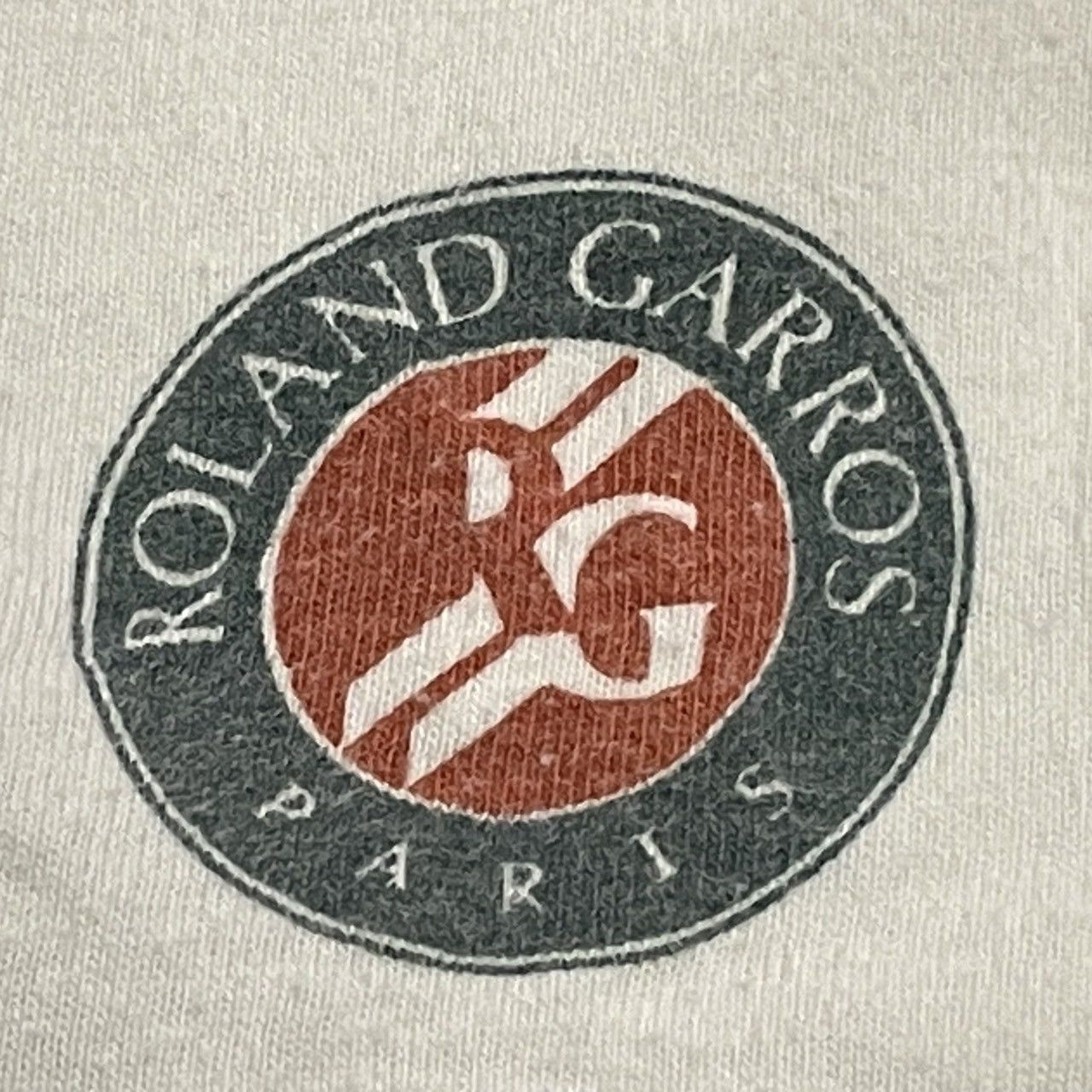 Other Rare Vintage 1991 Roland Garros Tennis Tee Grand Slam Size US XL / EU 56 / 4 - 3 Thumbnail