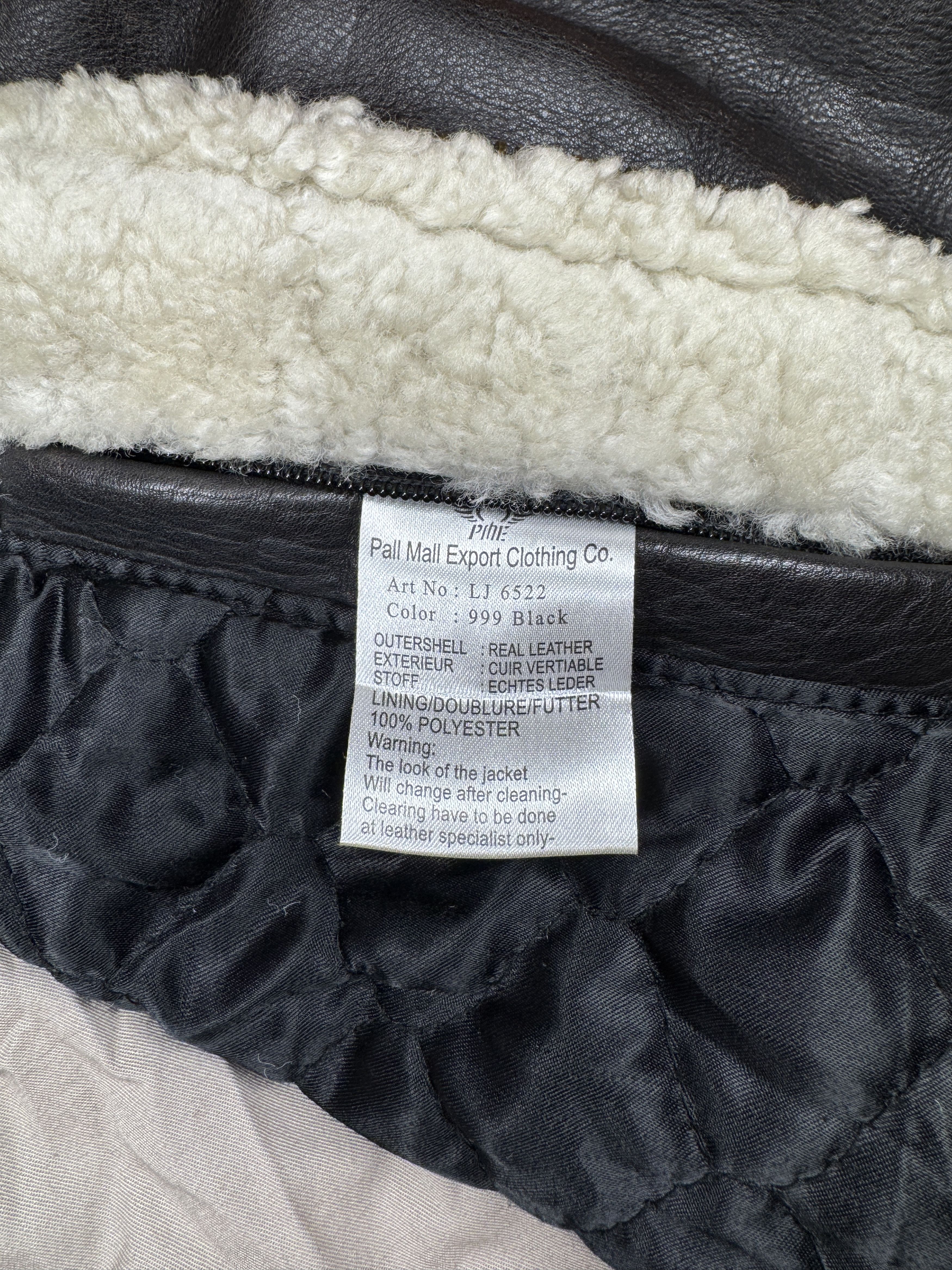 Other Pall Mall brown leather bomber flight shearling jacket S Size US S / EU 44-46 / 1 - 12 Thumbnail
