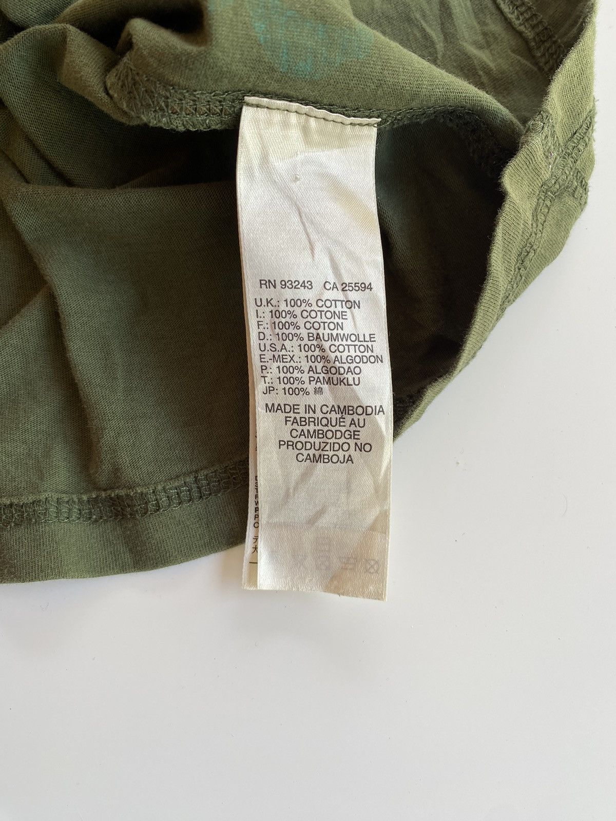 Diesel × Vintage Vintage Diesel Tee Camo Green Size US M / EU 48-50 / 2 - 6 Thumbnail