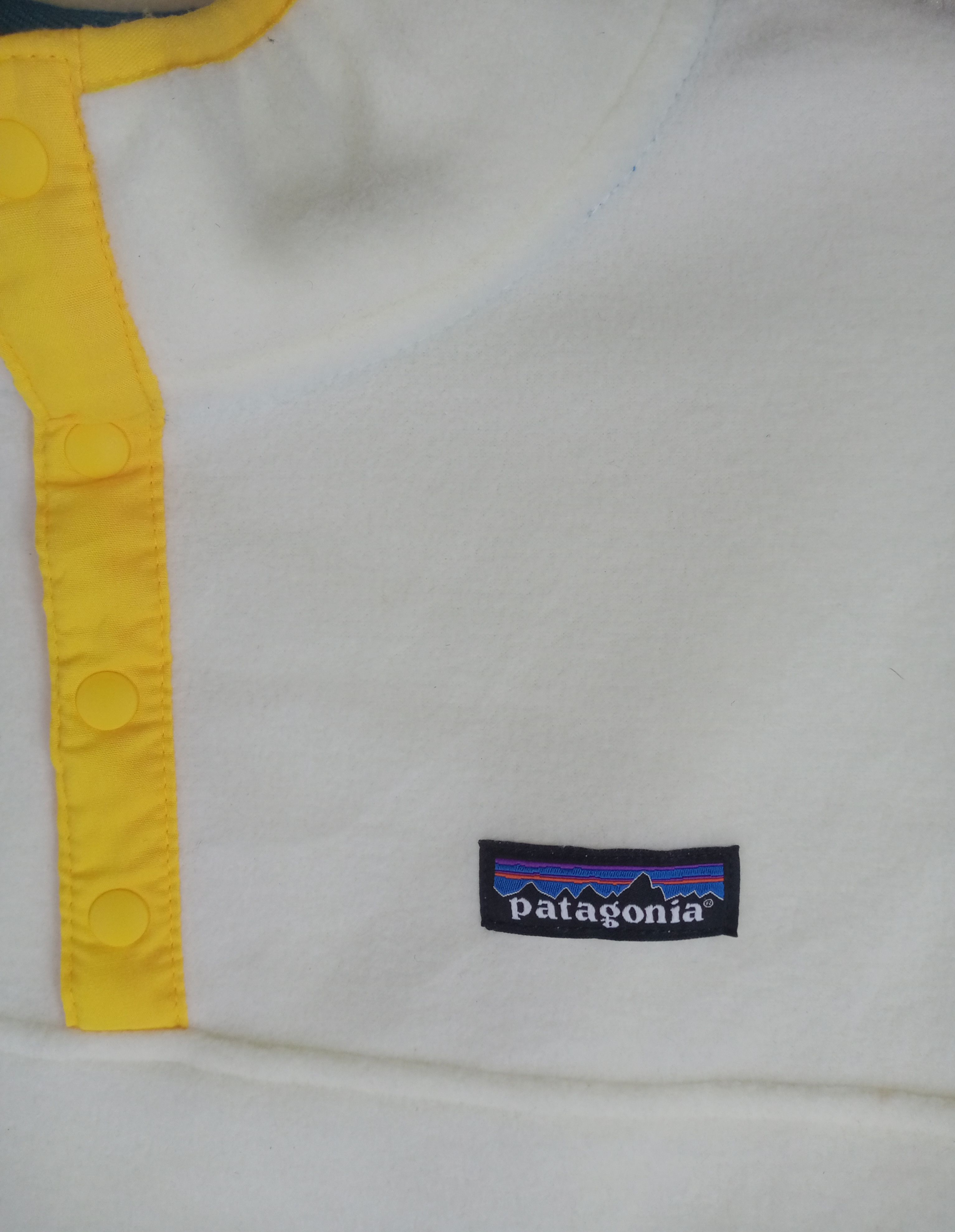 Patagonia Rare Vintage Patagonia Organic Cotton Quilt Snap T Pullover Size US L / EU 52-54 / 3 - 3 Thumbnail