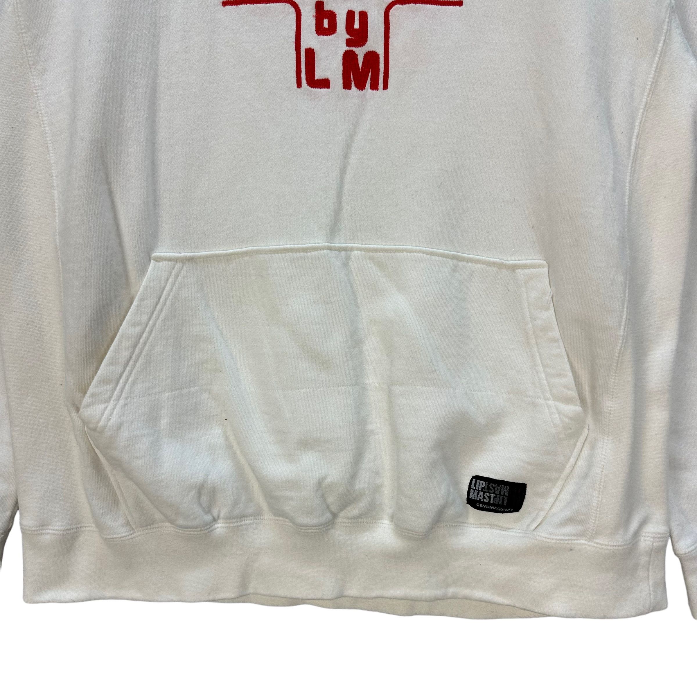 Japanese Brand LIPMAST LIMITED EDITION BIG LOGO PULLOVER HOODIES #9022-49 Size US L / EU 52-54 / 3 - 4 Thumbnail