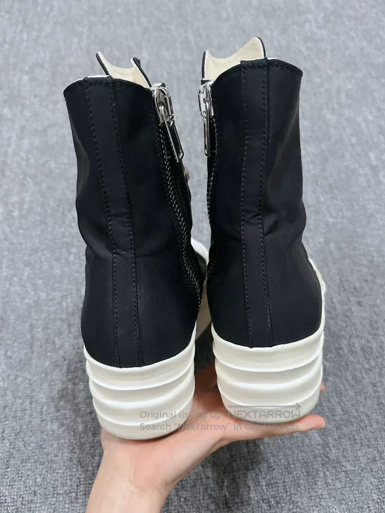 Rick Owens Rick Owens Top-tier thick sole Converse Size US 5.5 / EU 38 - 7 Thumbnail