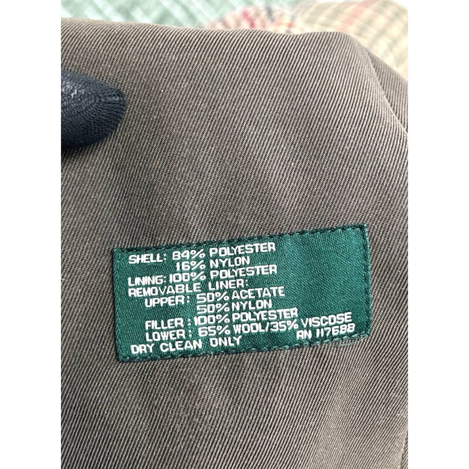 Ralph Lauren Lauren Ralph Lauren Trench Coat Mens 40 L Brown Canvas Size US XXS / EU 40 - 5 Thumbnail