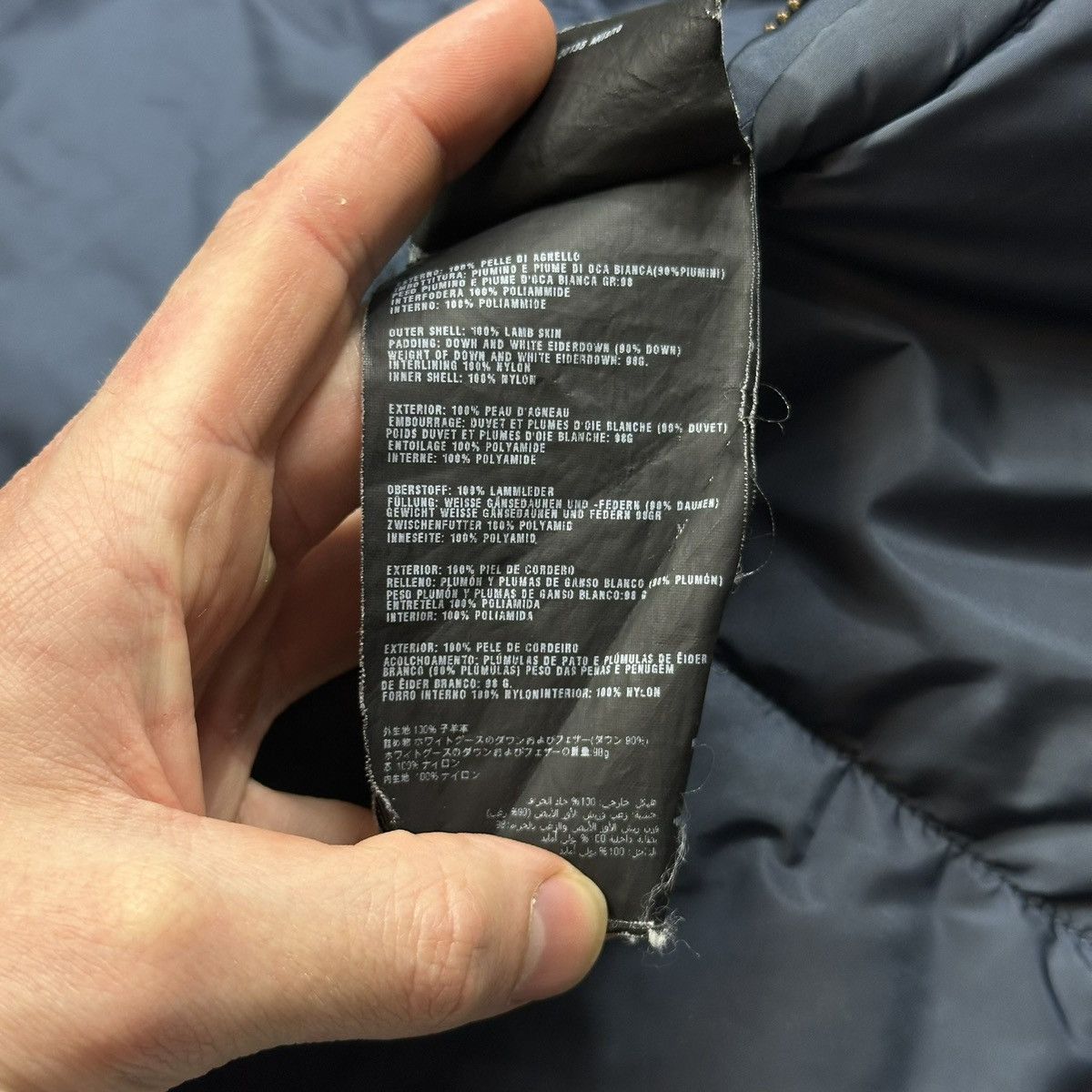 Prada Prada 2012 Leather Reversible Logo Nylon Puffer Jacket - L Size US L / EU 52-54 / 3 - 14 Thumbnail