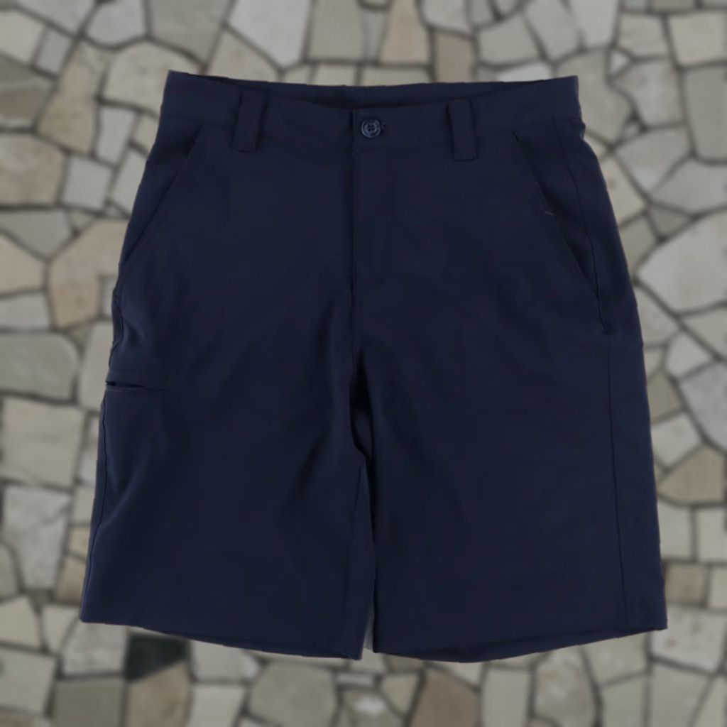 Vintage Columbia PFG Fishing Chino Shorts Navy Men's 30 Colu mbia High Stretch PFG Fishing Polyester Woven Casual Size US 30 / EU 46 - 1 Thumbnail