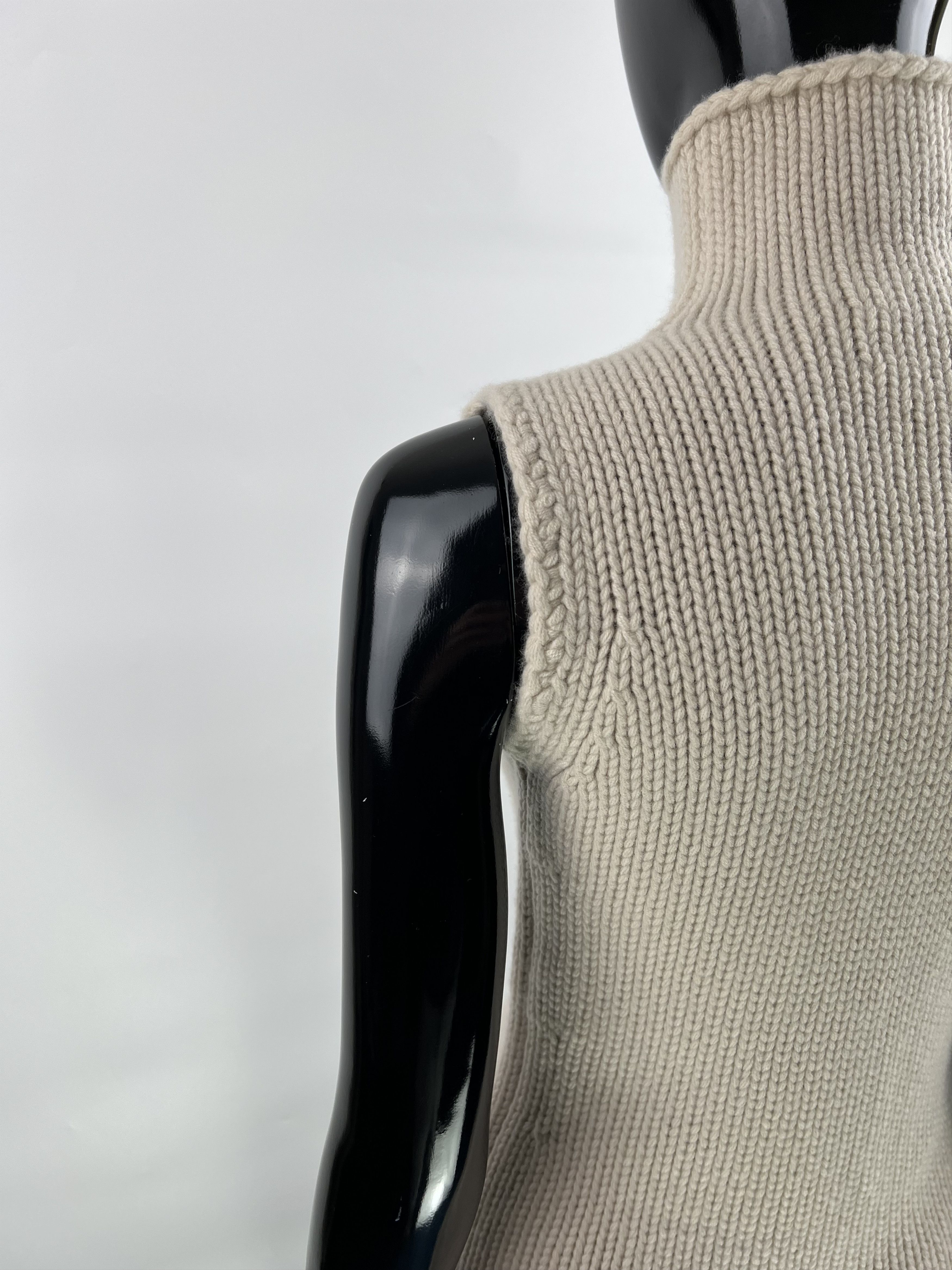 Other 81 Hours Women’s Ivory 100% Cashmere Cable Knit Vest Size S Size S / US 4 / IT 40 - 6 Thumbnail