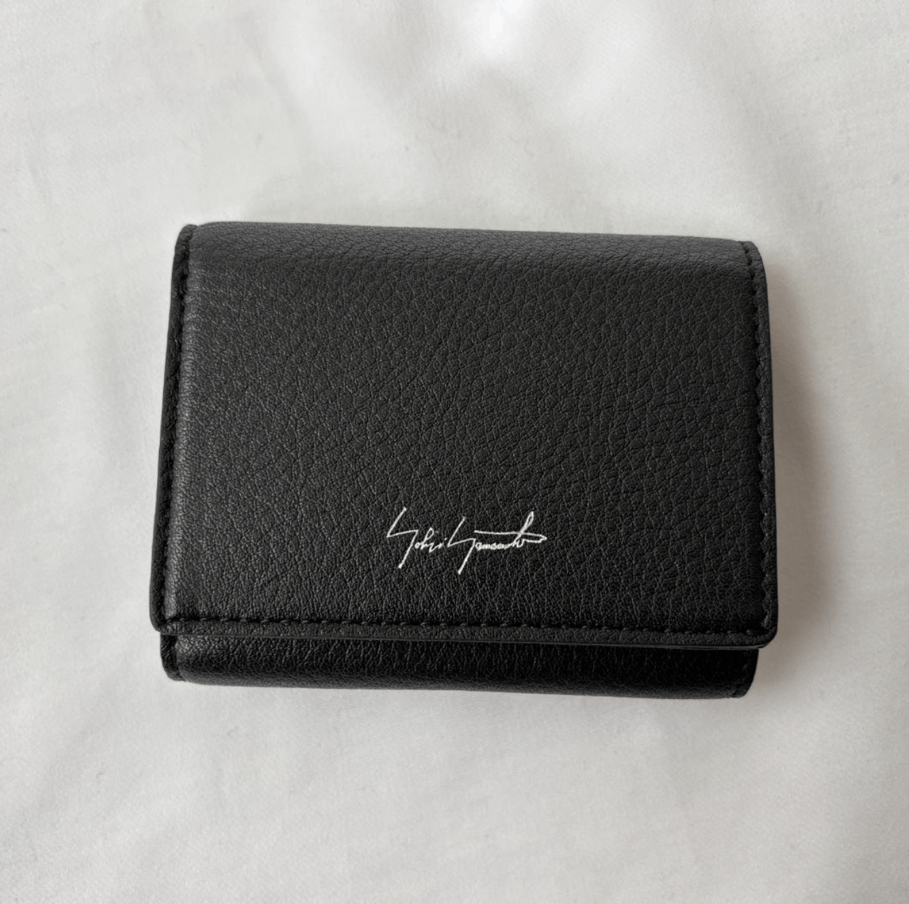 Yohji Yamamoto Discord Yohji Yamamoto - Compact 3-fold Leather Wallet Size ONE SIZE - 9 Thumbnail