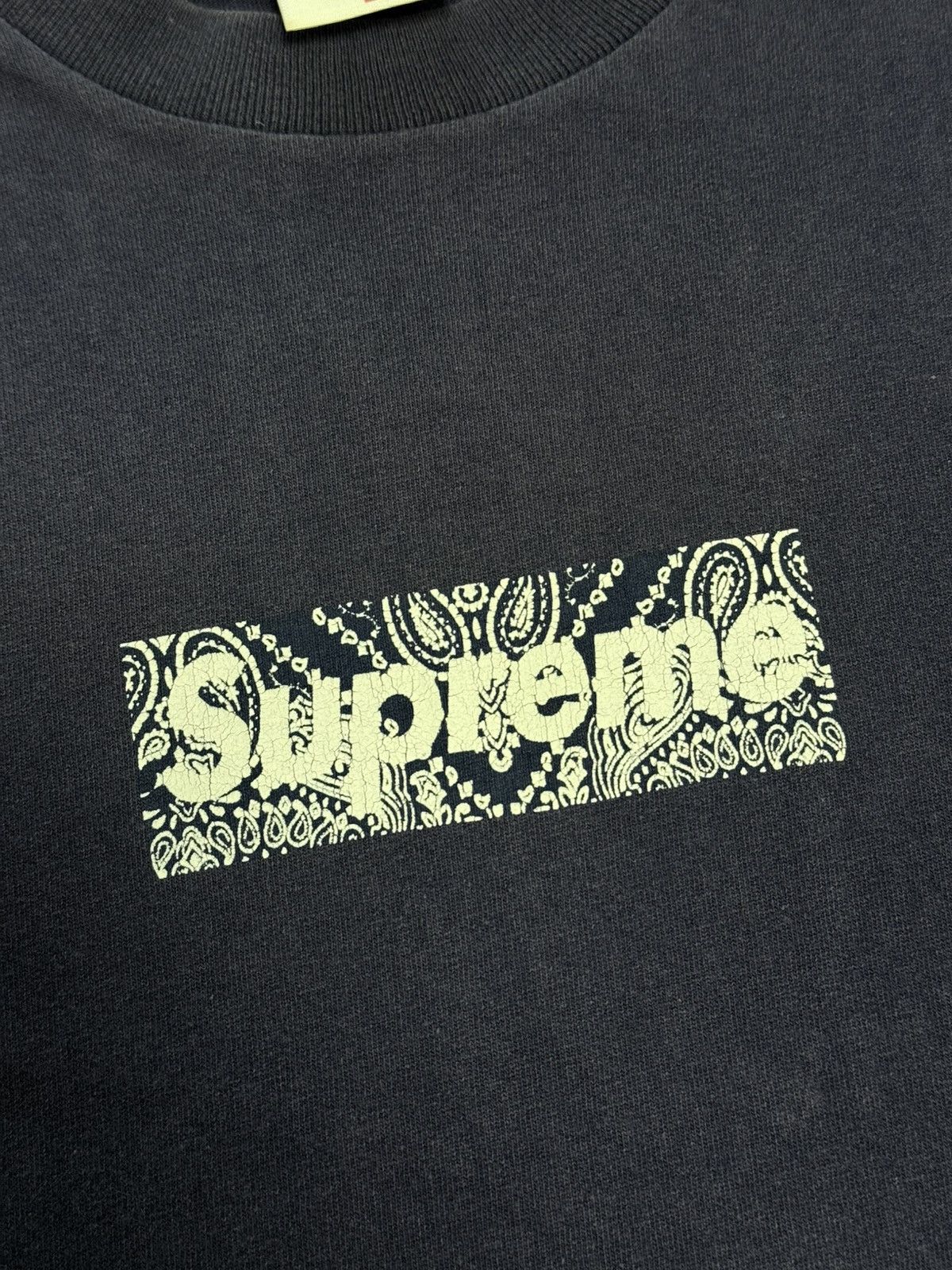 Supreme Box Logo Paisley | Grailed