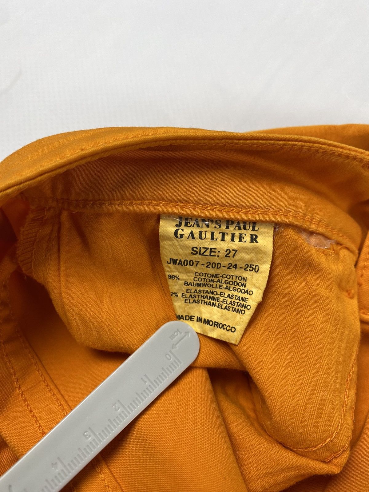 Jean Paul Gaultier Jean Paul Gaultier Jeans Size 27" / US 4 / IT 40 - 11 Thumbnail