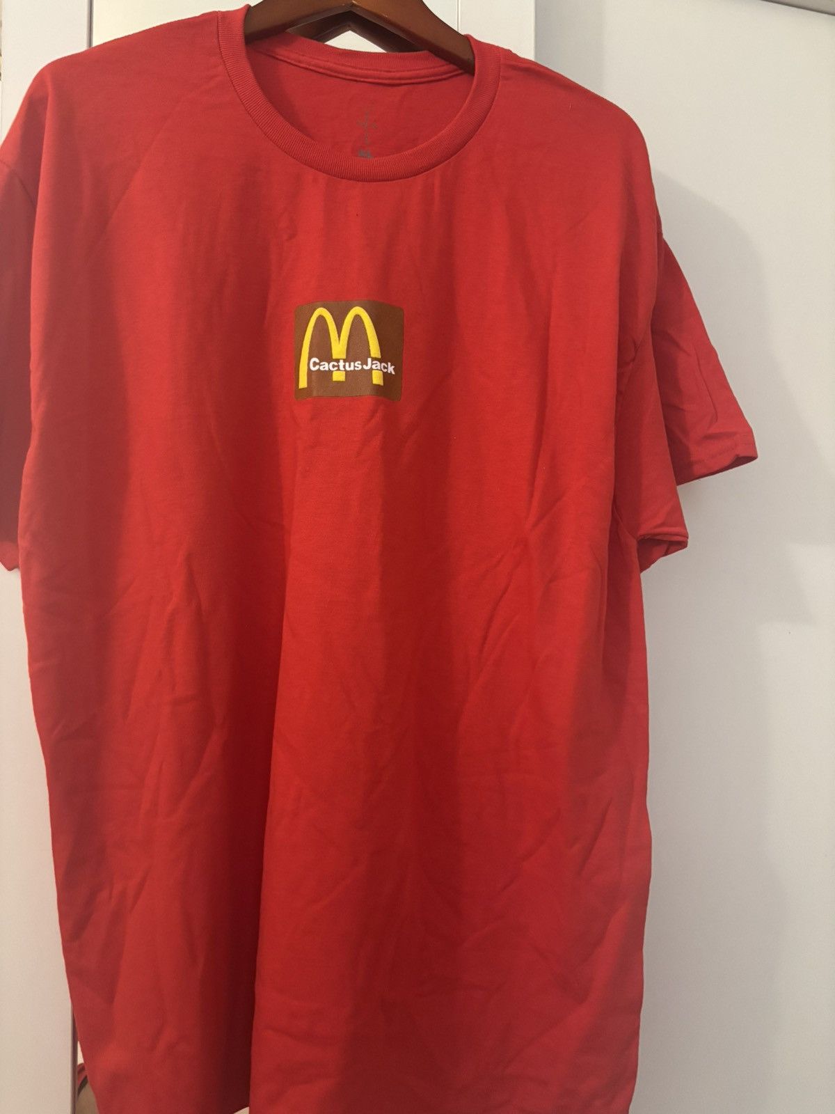 Travis Scott Cactus Jack x Mcdonalds Tee Size US XL / EU 56 / 4 - 1 Thumbnail