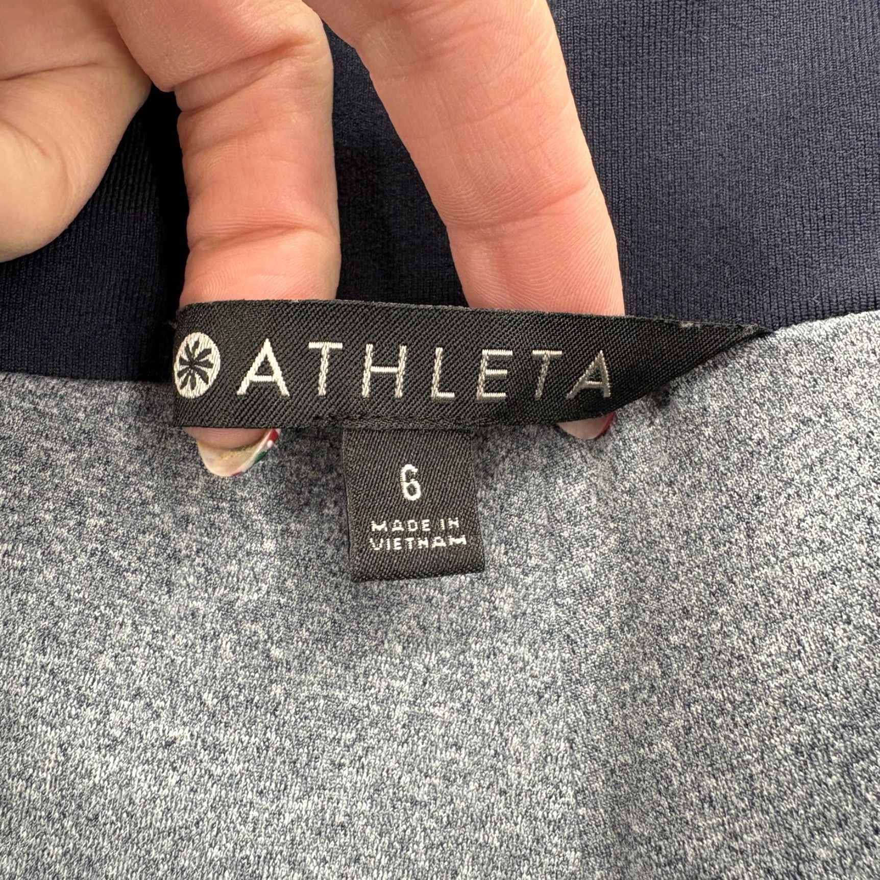 Athleta Athleta Jogger Pants Womens 6 Blue Tapered Insulated Lined Pockets Stretch Quick Dry outdoor Activewear Casual XS-? Size 28" / US 6 / IT 42 - 4 Thumbnail