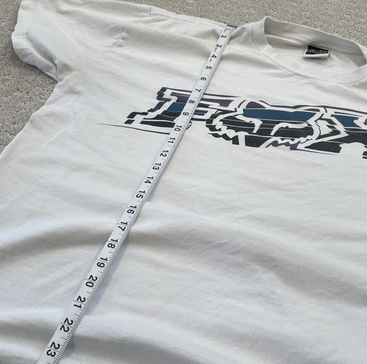 Fox Racing Vintage Fox Racing Tee Size US XL / EU 56 / 4 - 4 Thumbnail