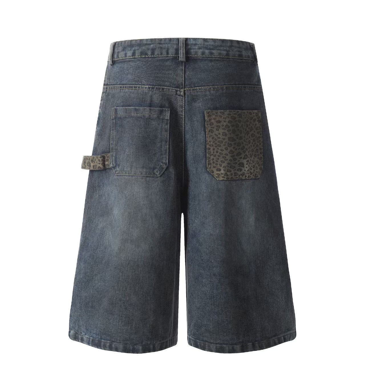 Vintage Vintage washed baggy seven-minute shorts Size US 34 / EU 50 - 2 Thumbnail
