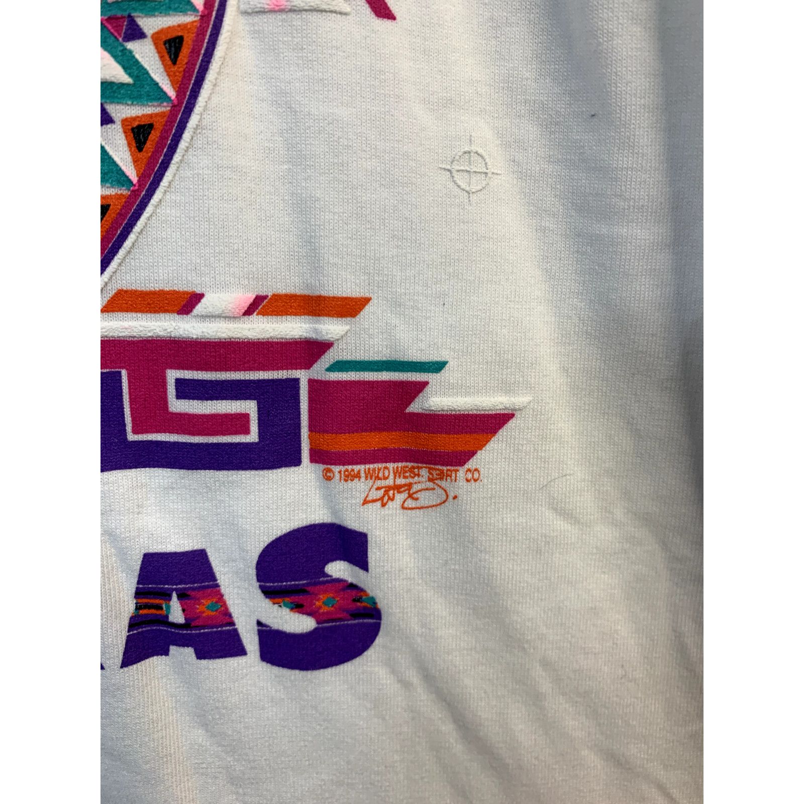 Jerzees Vintage Texas Shirt Fiesta Folk Dancers Graphic L White Tee Size US L / EU 52-54 / 3 - 3 Thumbnail