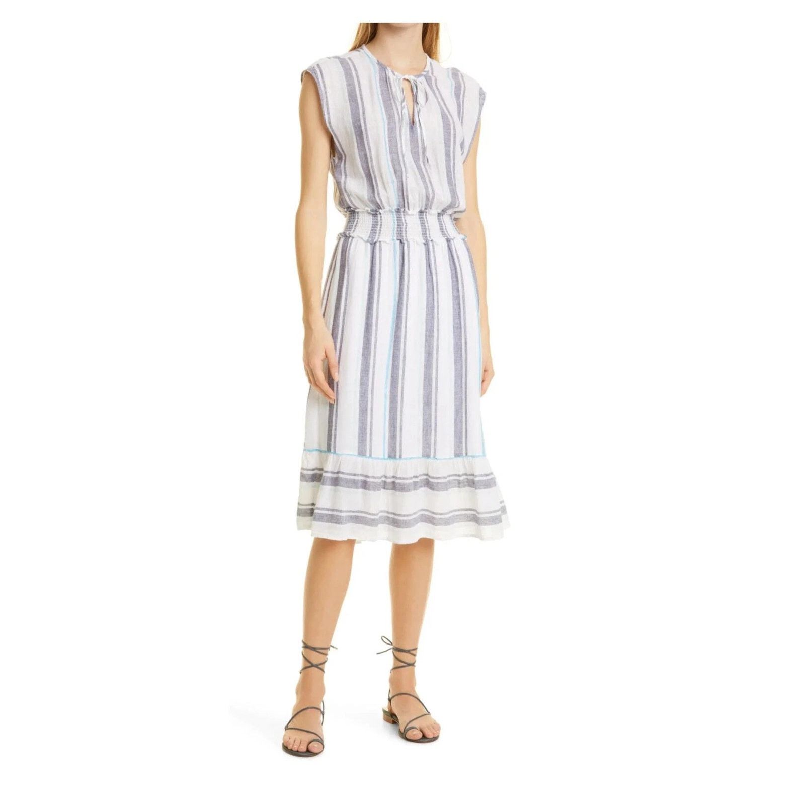 Rails RAILS Ashlyn Stripe Smocked Waist Dress Size XL Size XL / US 12-14 / IT 48-50 - 1 Thumbnail