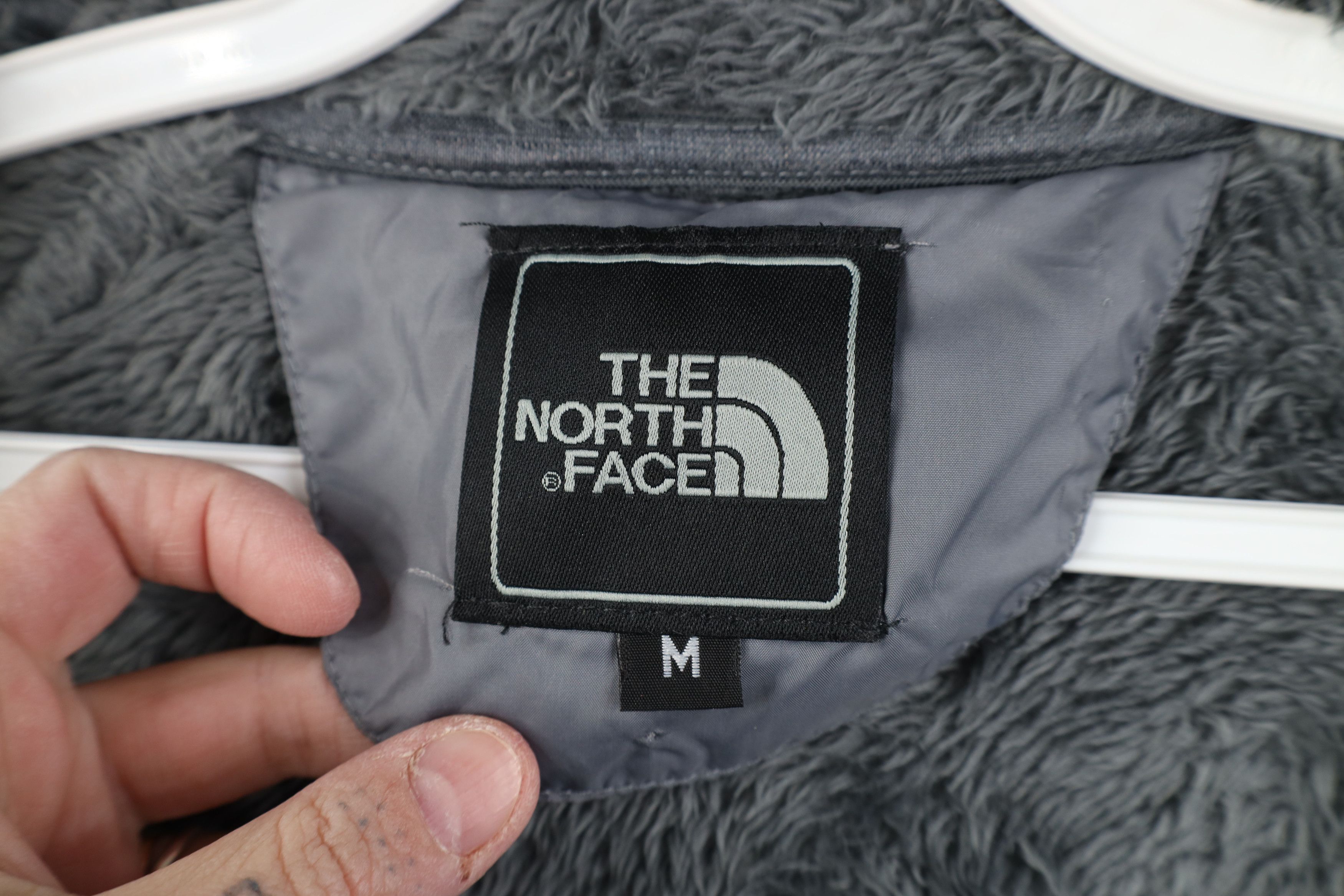 The North Face Vintage The North Face Shag Monkey Fleece Jacket Gray Size M / US 6-8 / IT 42-44 - 9 Thumbnail