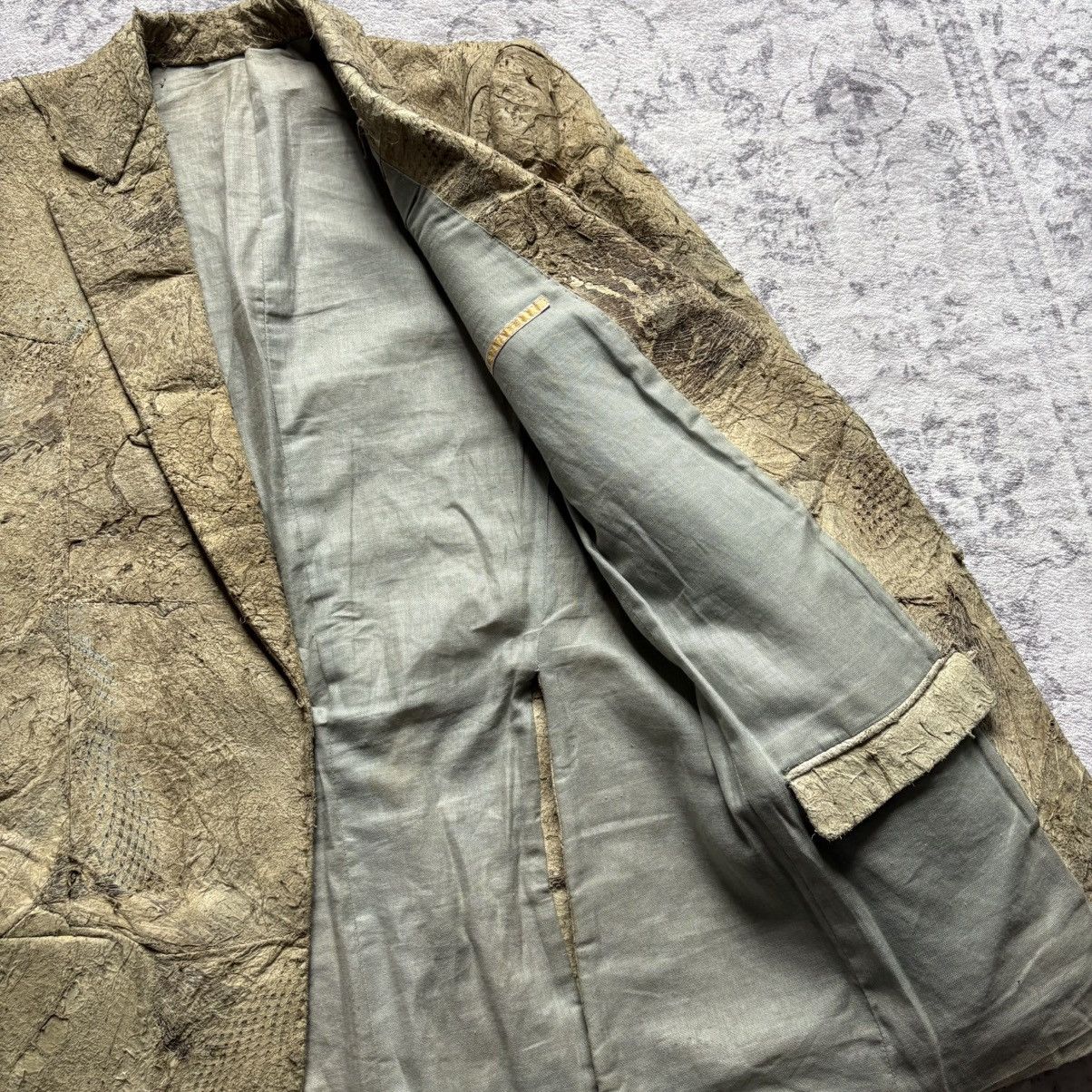 Carol Christian Poell Carol Christian Poell SS00 Exotic Leather Blazer Jacket | 50 Size 50L - 5 Thumbnail