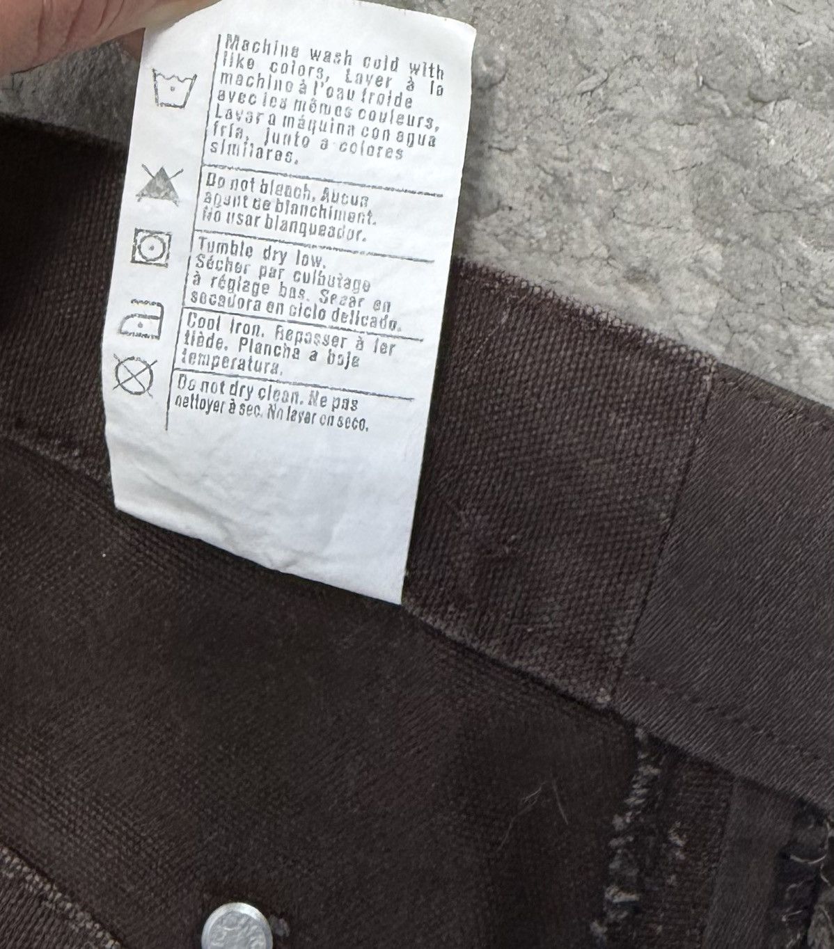 Carhartt Carhartt Double Knee Vintage Brown USA Pants Size US 32 / EU 48 - 4 Thumbnail