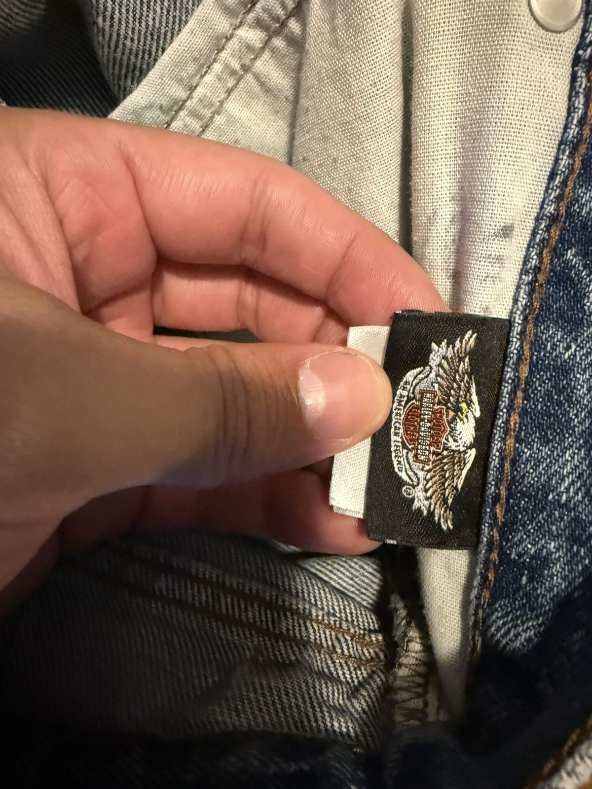 Harley Davidson Harley Davidson Denim Size US 35 - 6 Thumbnail