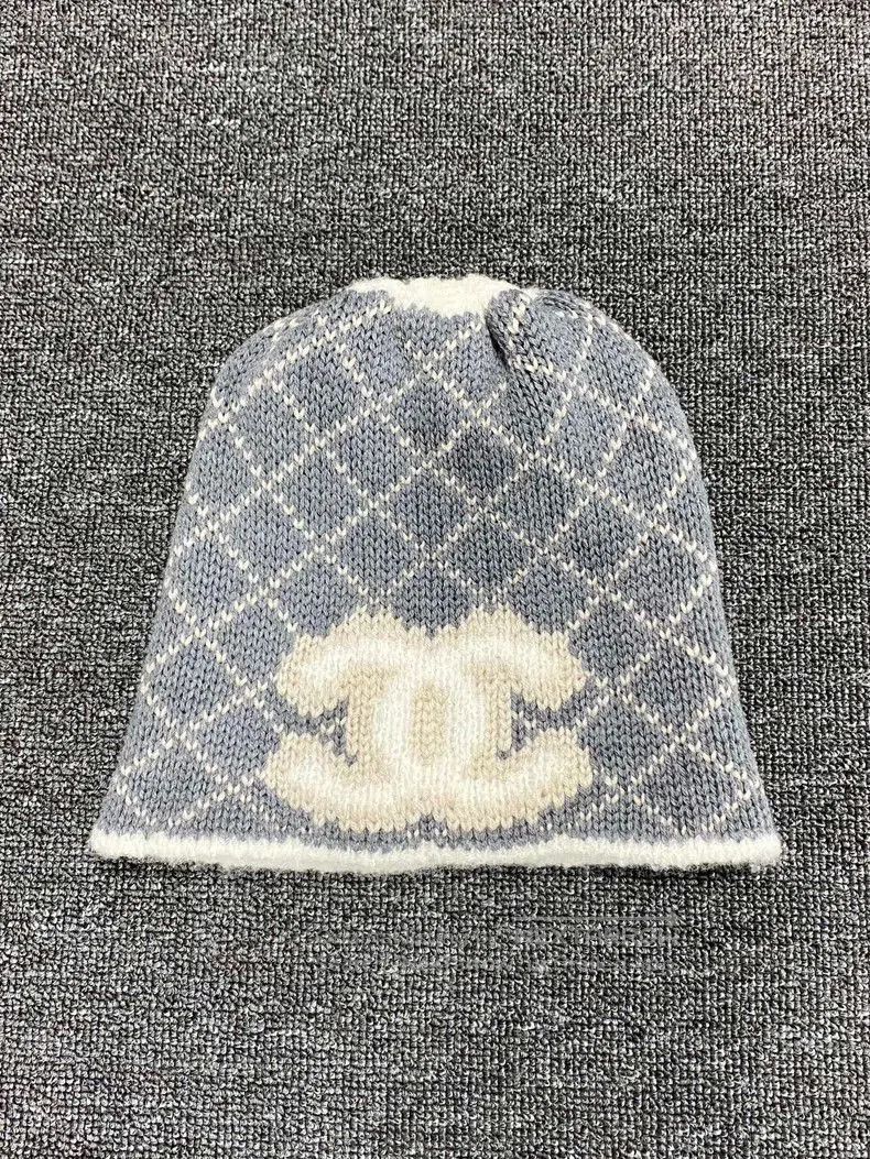 Chanel Chanel Cashmere Cold Hat with Logo-yf. Size ONE SIZE - 4 Thumbnail